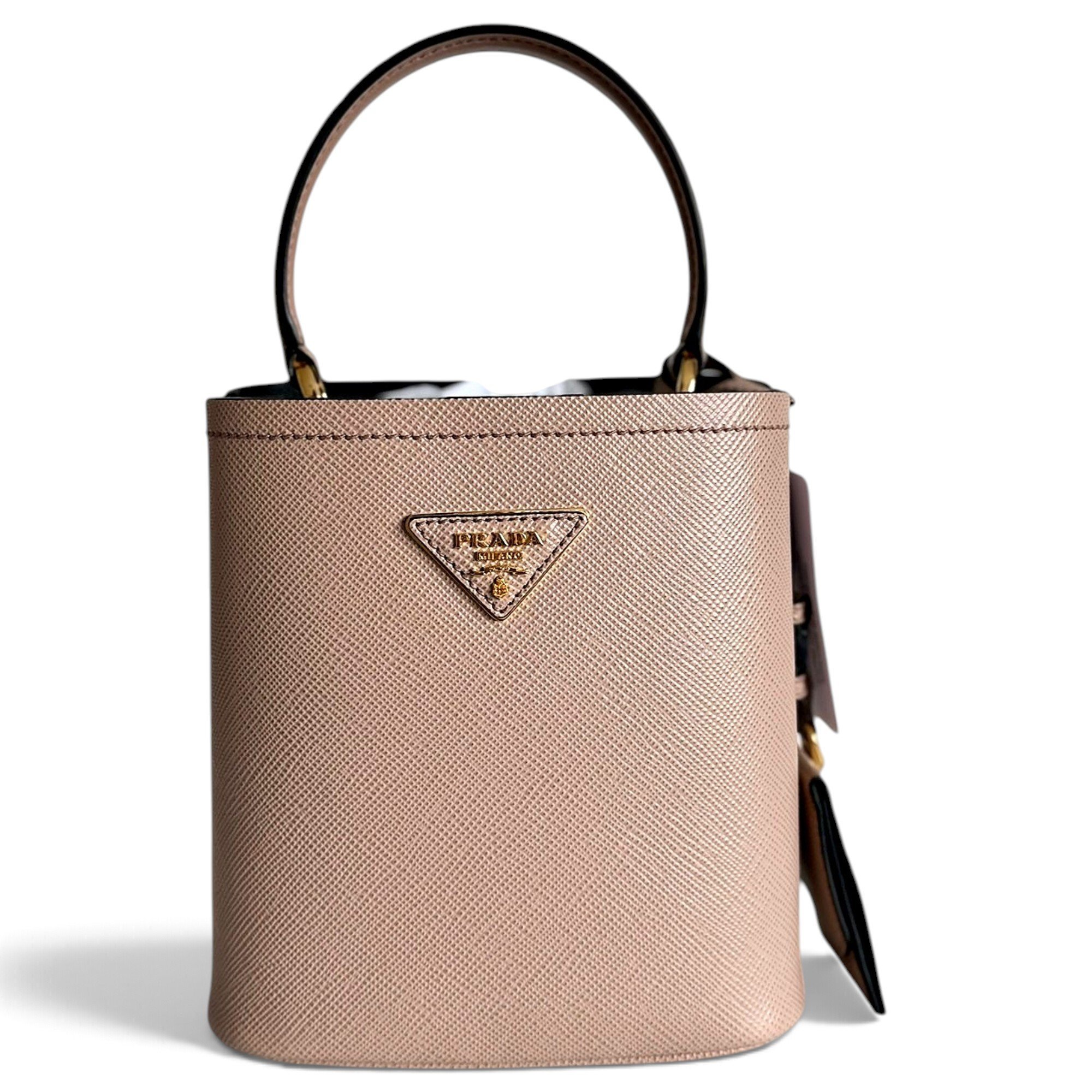 Panier leather handbag