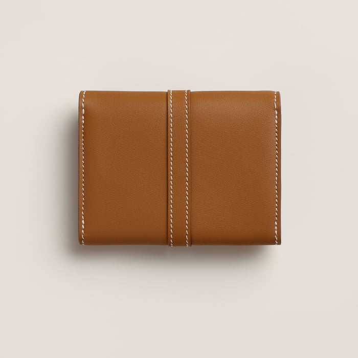Gold Glenan Compact Wallet