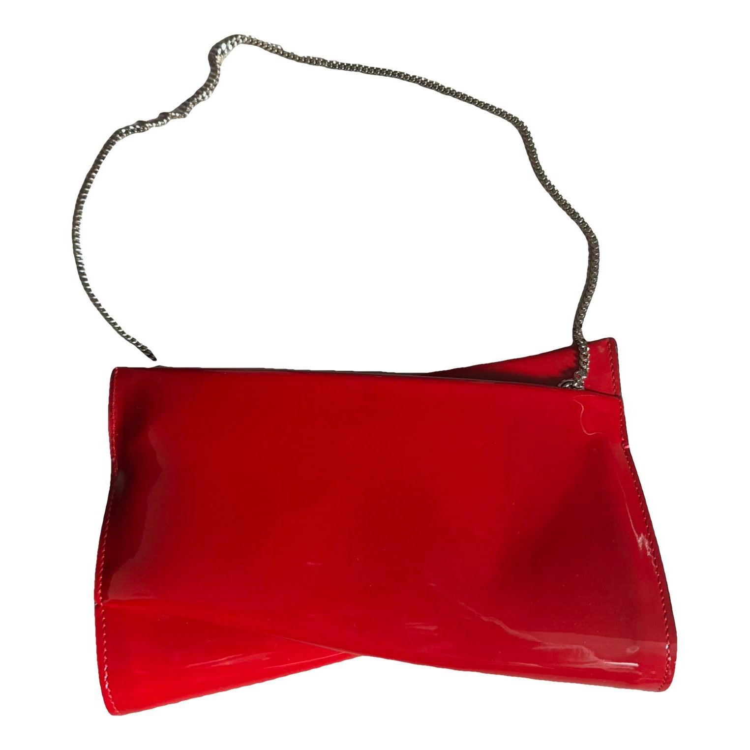 Patent leather handbag