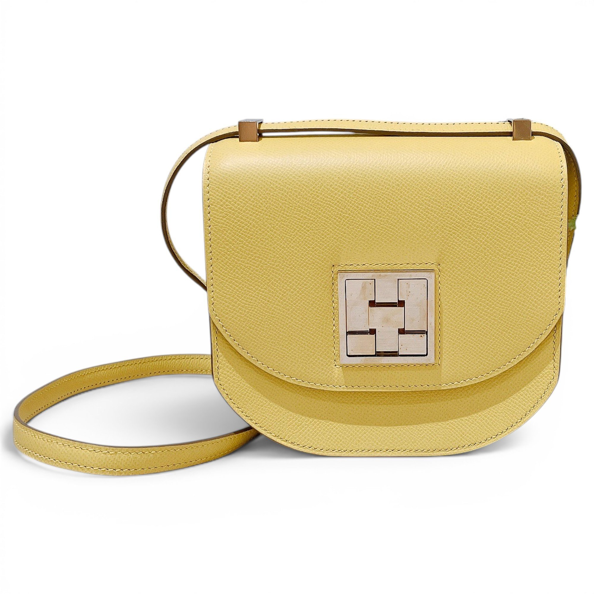 Mosaïque patent leather crossbody bag