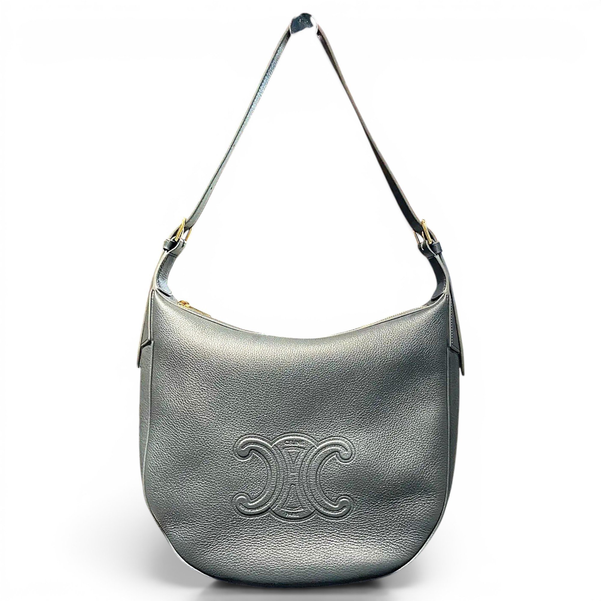 Triomphe leather handbag
