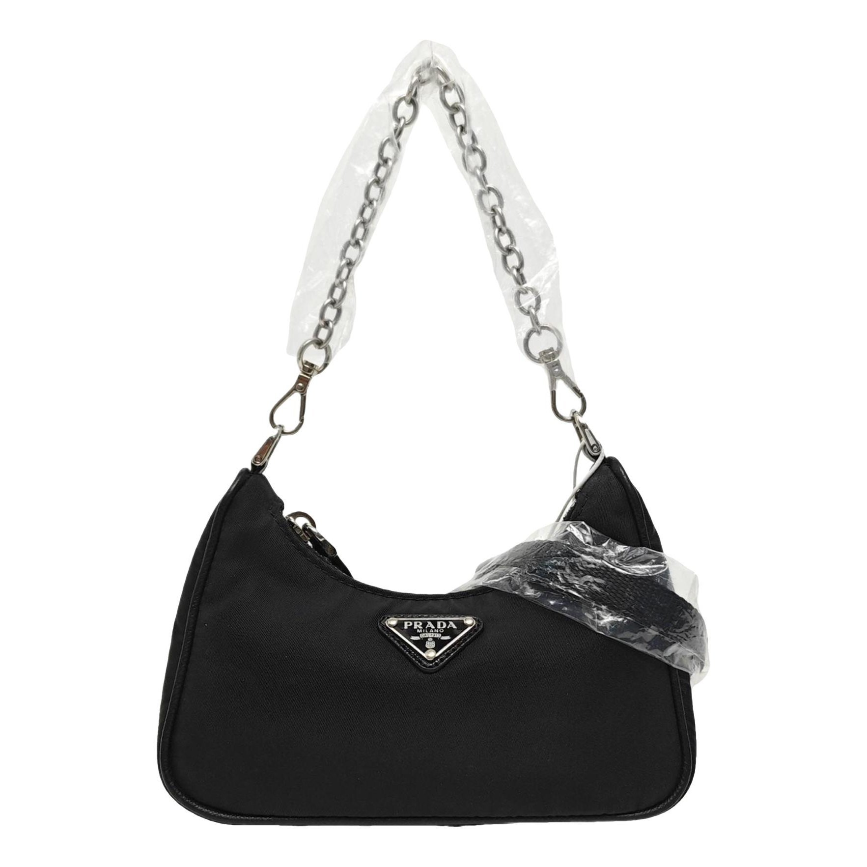 Re-edition cloth handbag