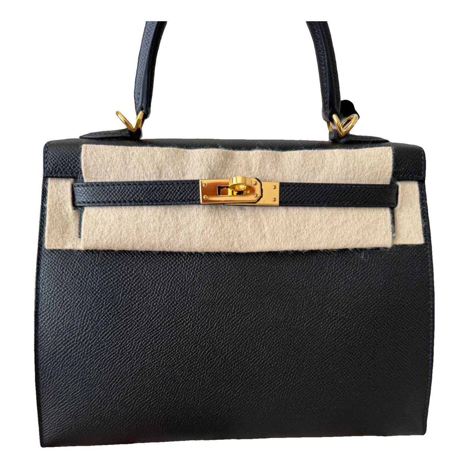 Kelly 25 leather handbag