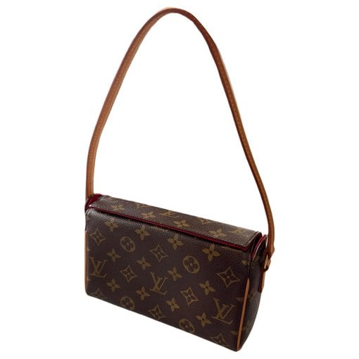 Recital leather handbag