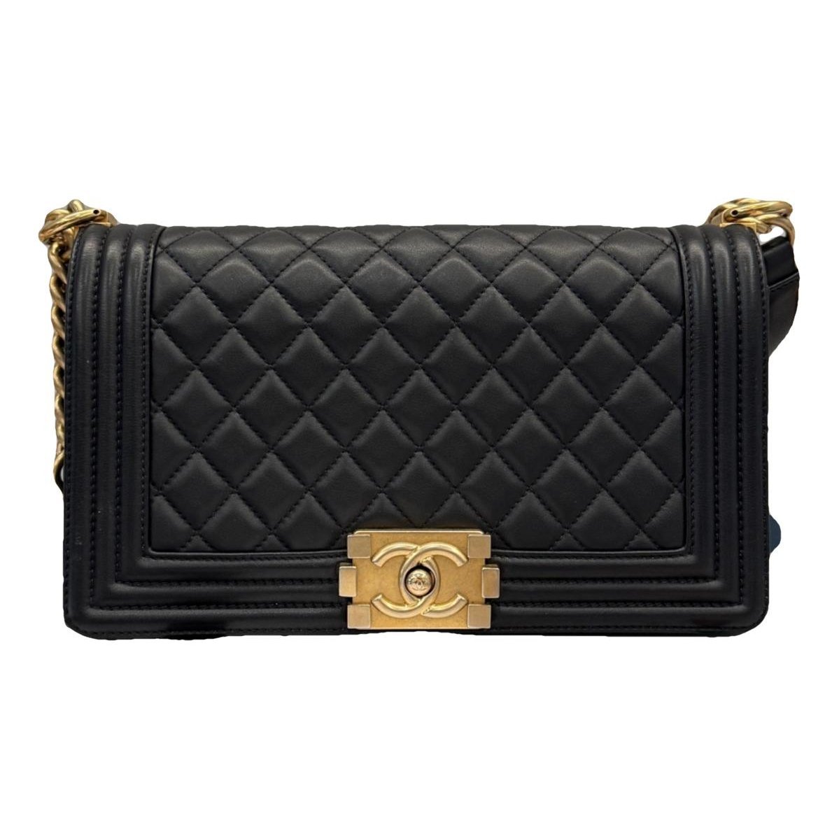 Boy leather crossbody bag