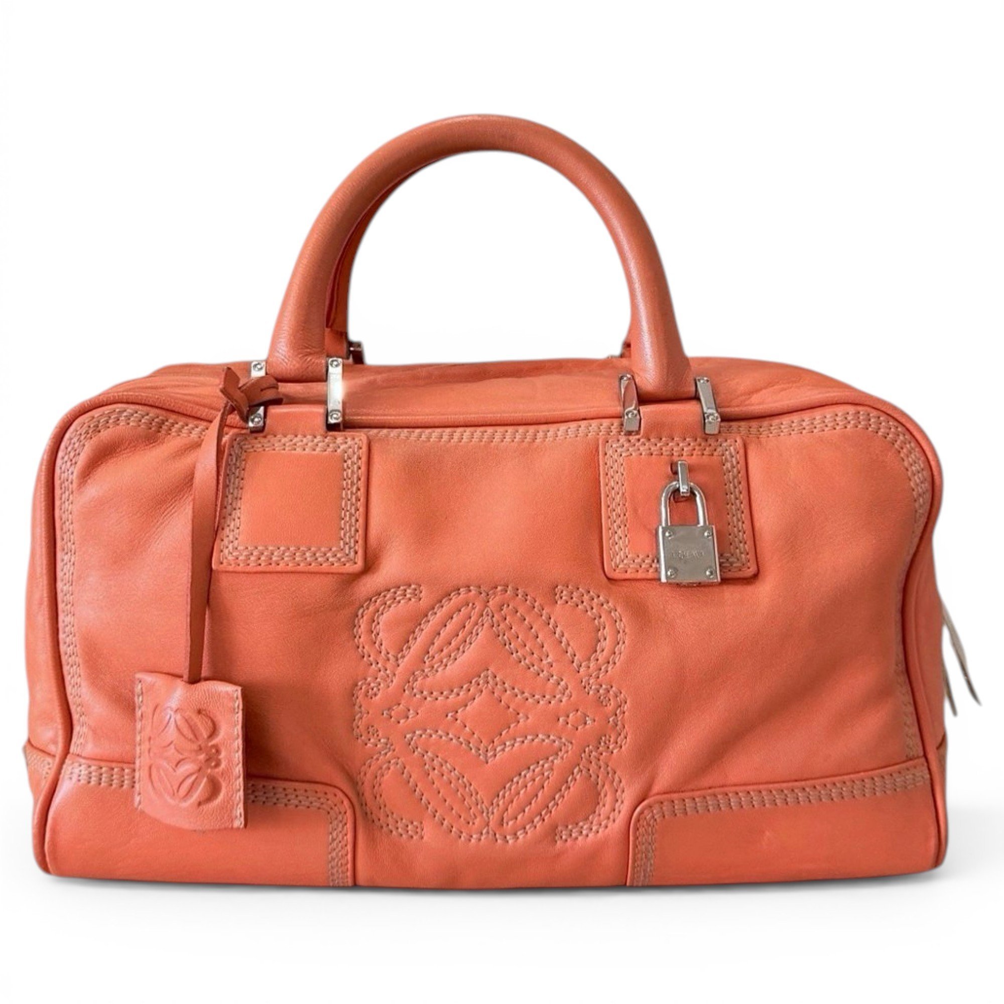 Amazona leather handbag