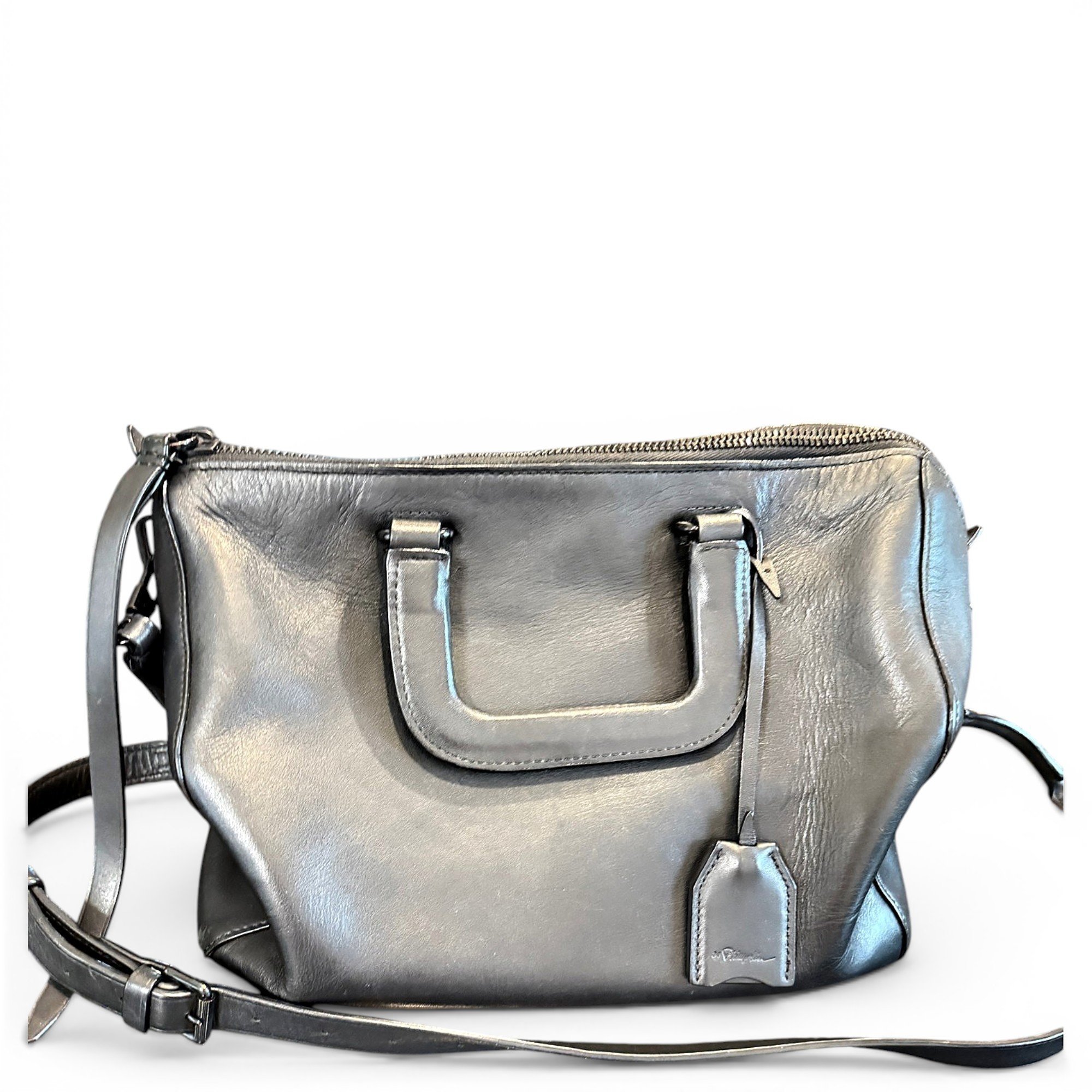 Pashli leather satchel