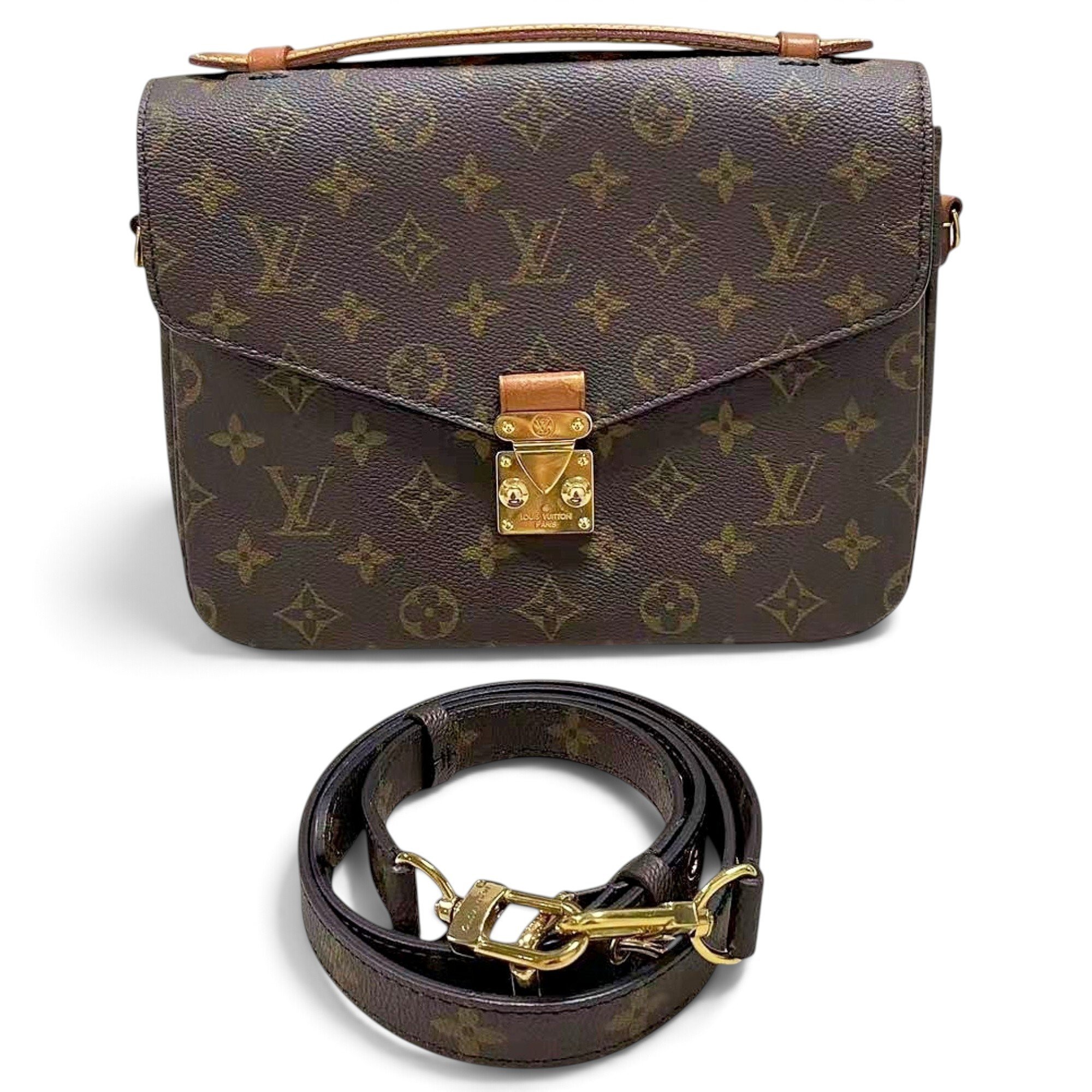 Metis leather crossbody bag