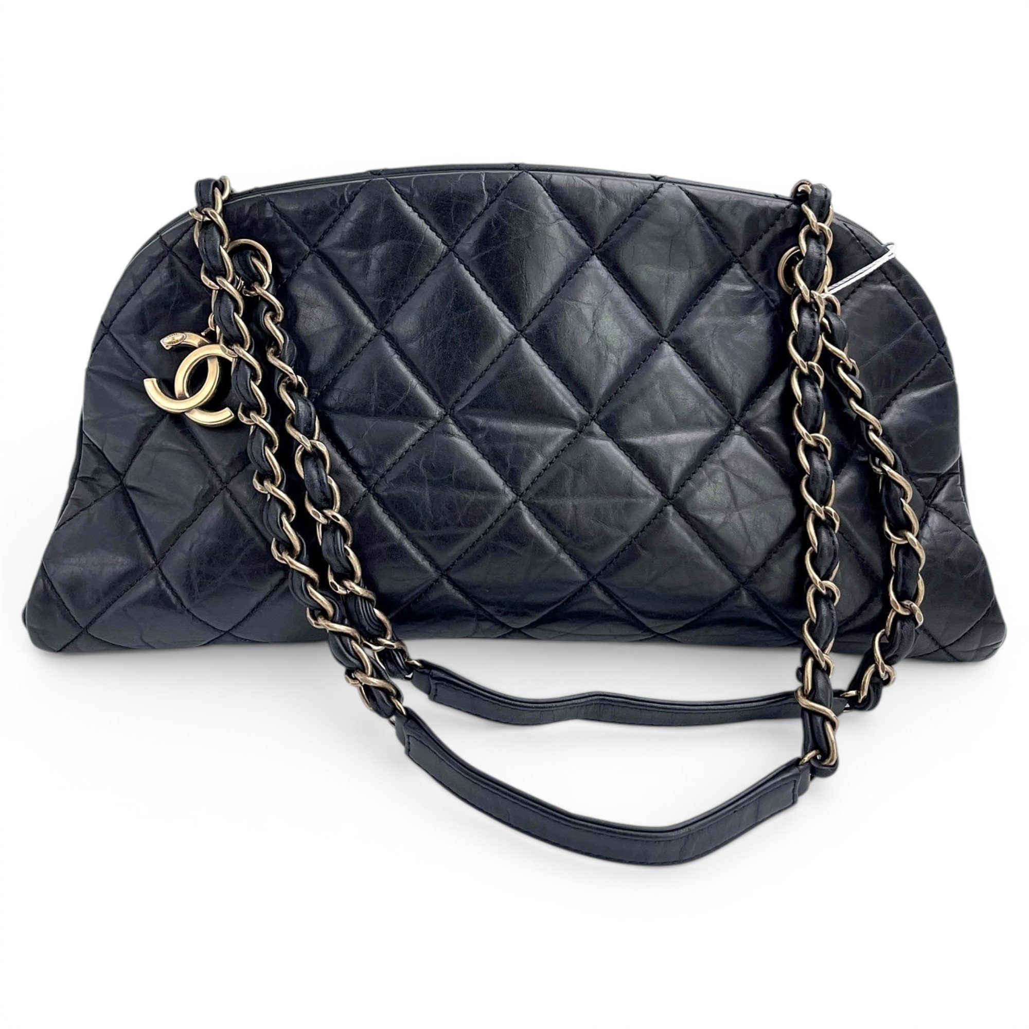 Mademoiselle leather handbag