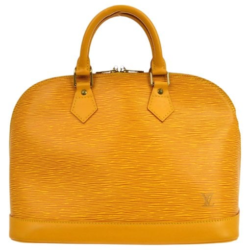 Alma leather handbag