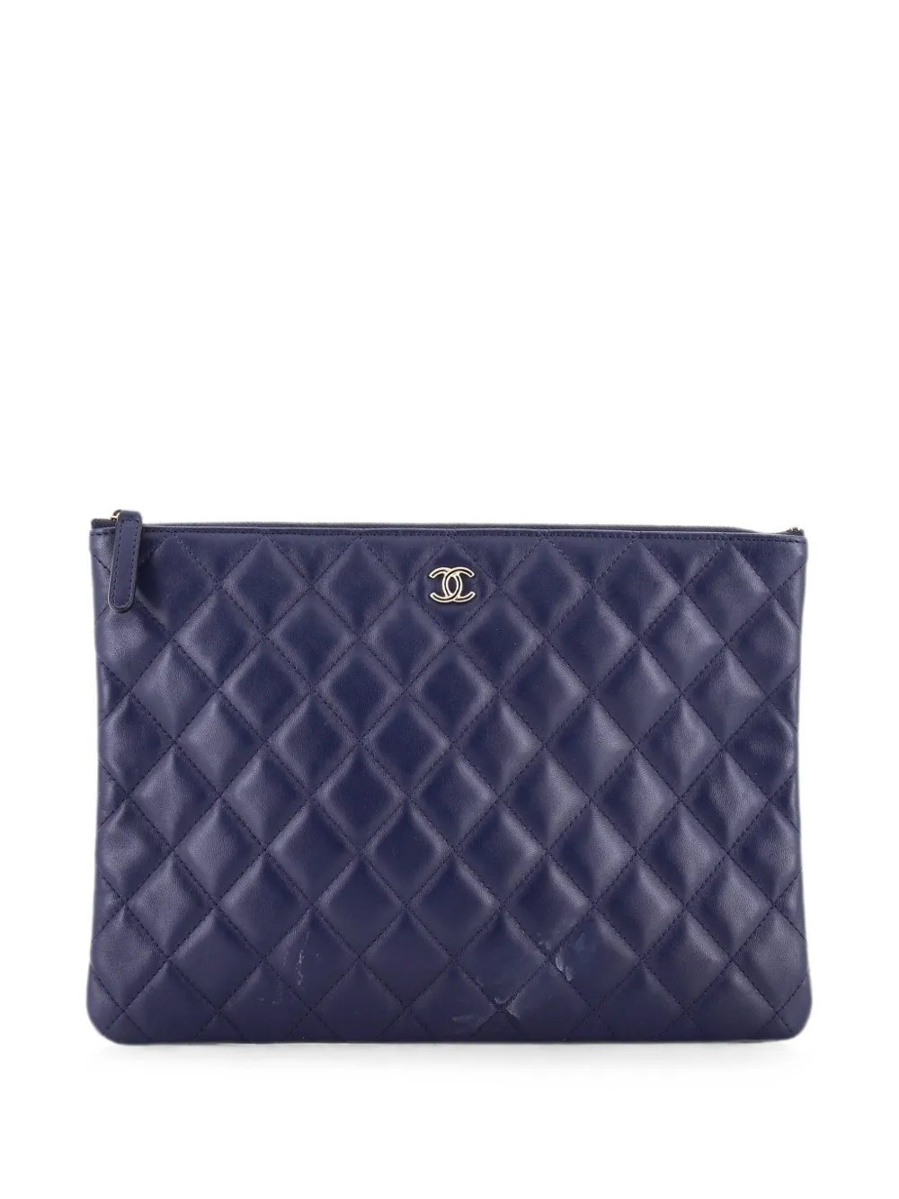 O Case Quilted Lambskin Medium clutch bag