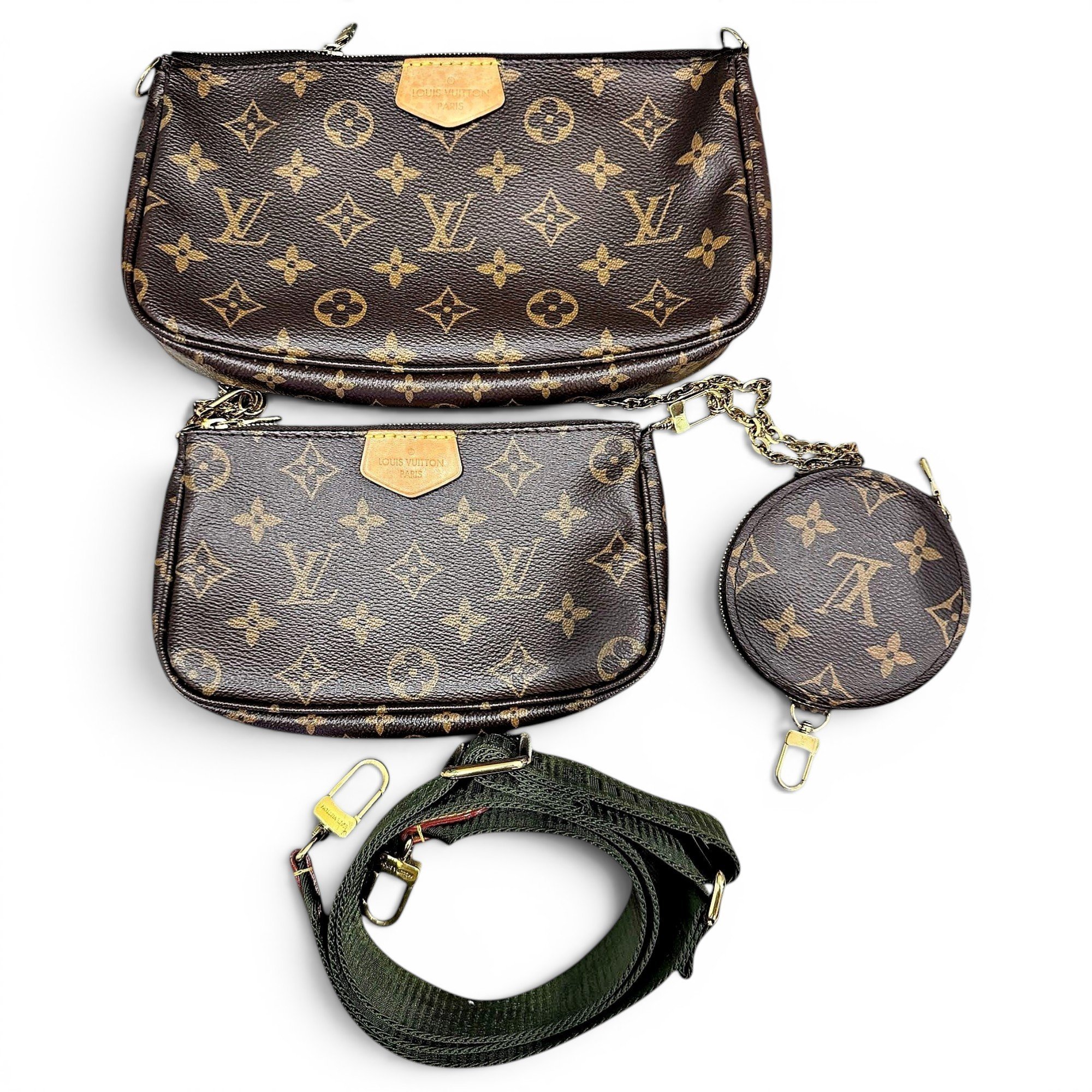 Multi Pochette Accessoires leather handbag