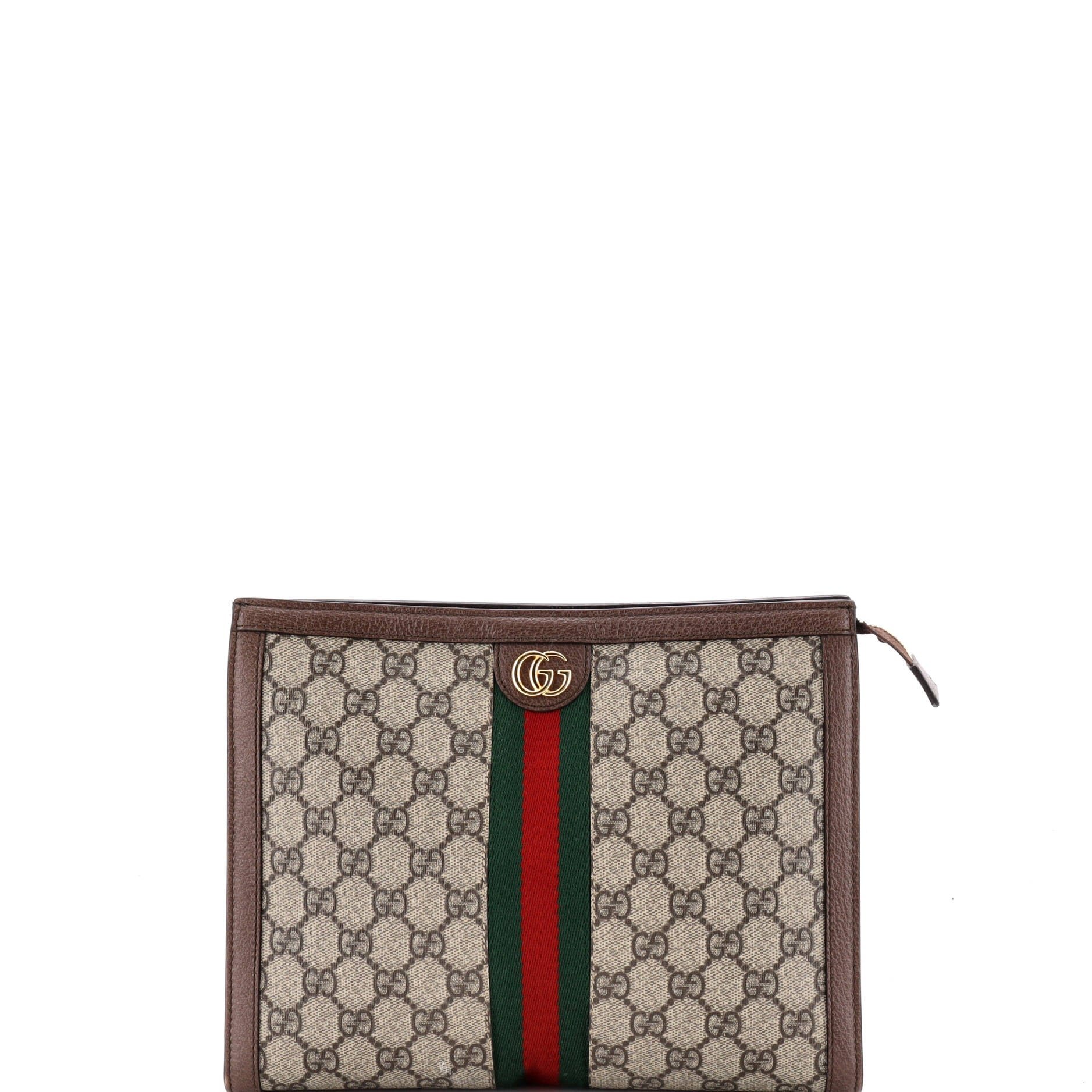 Ophidia Pouch GG Coated Canvas Medium