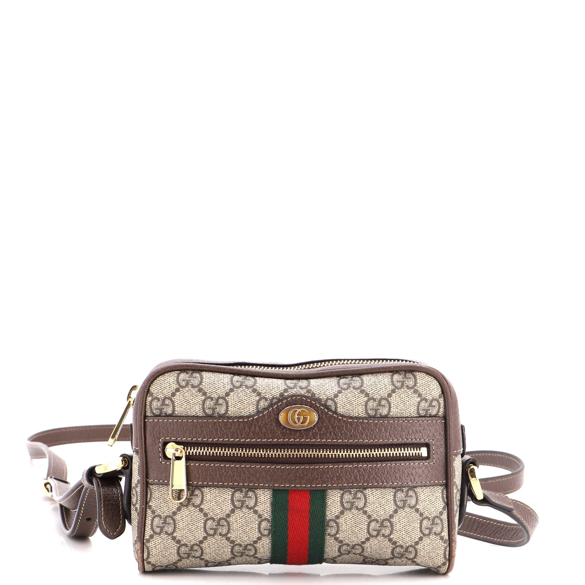 Ophidia Shoulder Bag GG Coated Canvas Mini