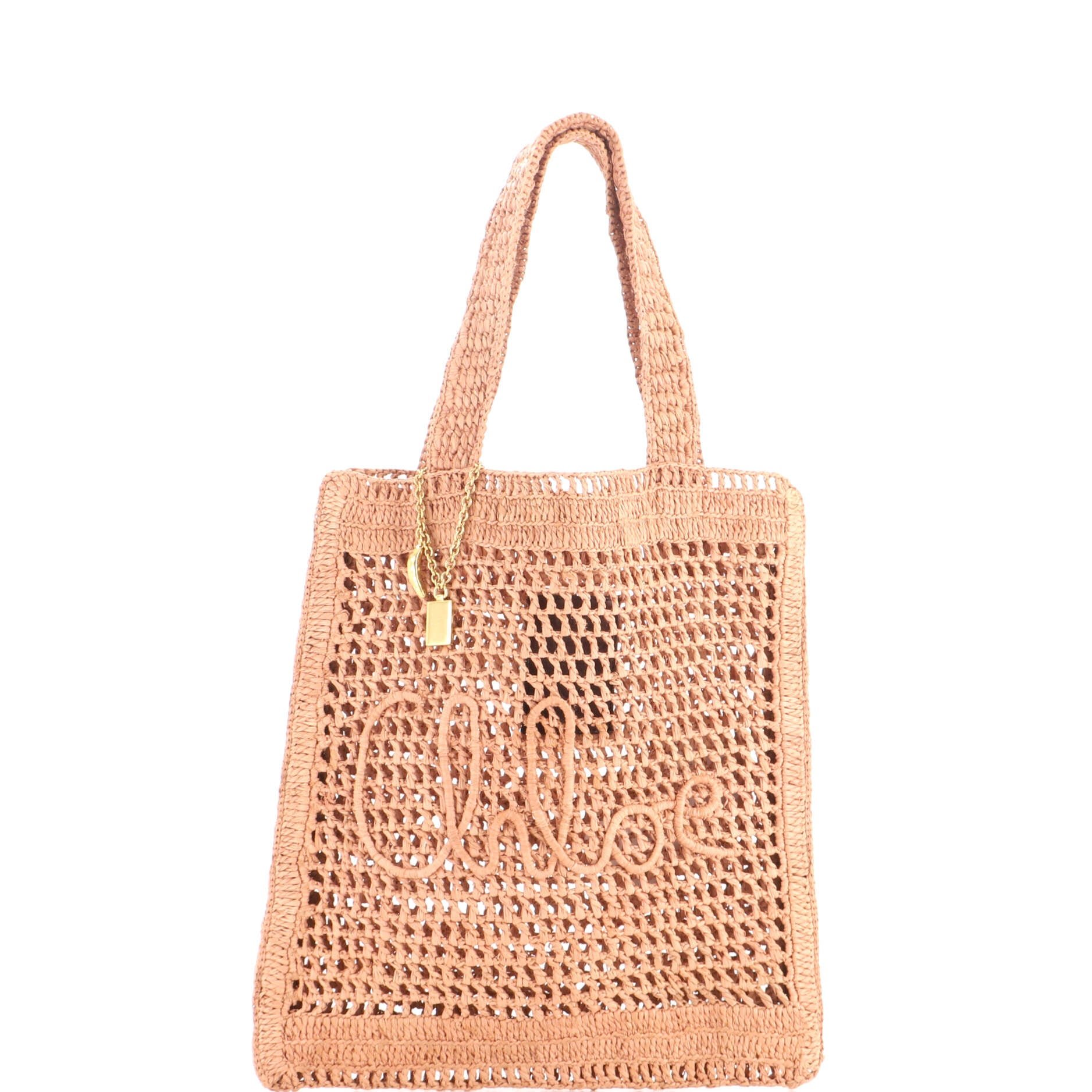Summer Banana Tote Woven Raffia