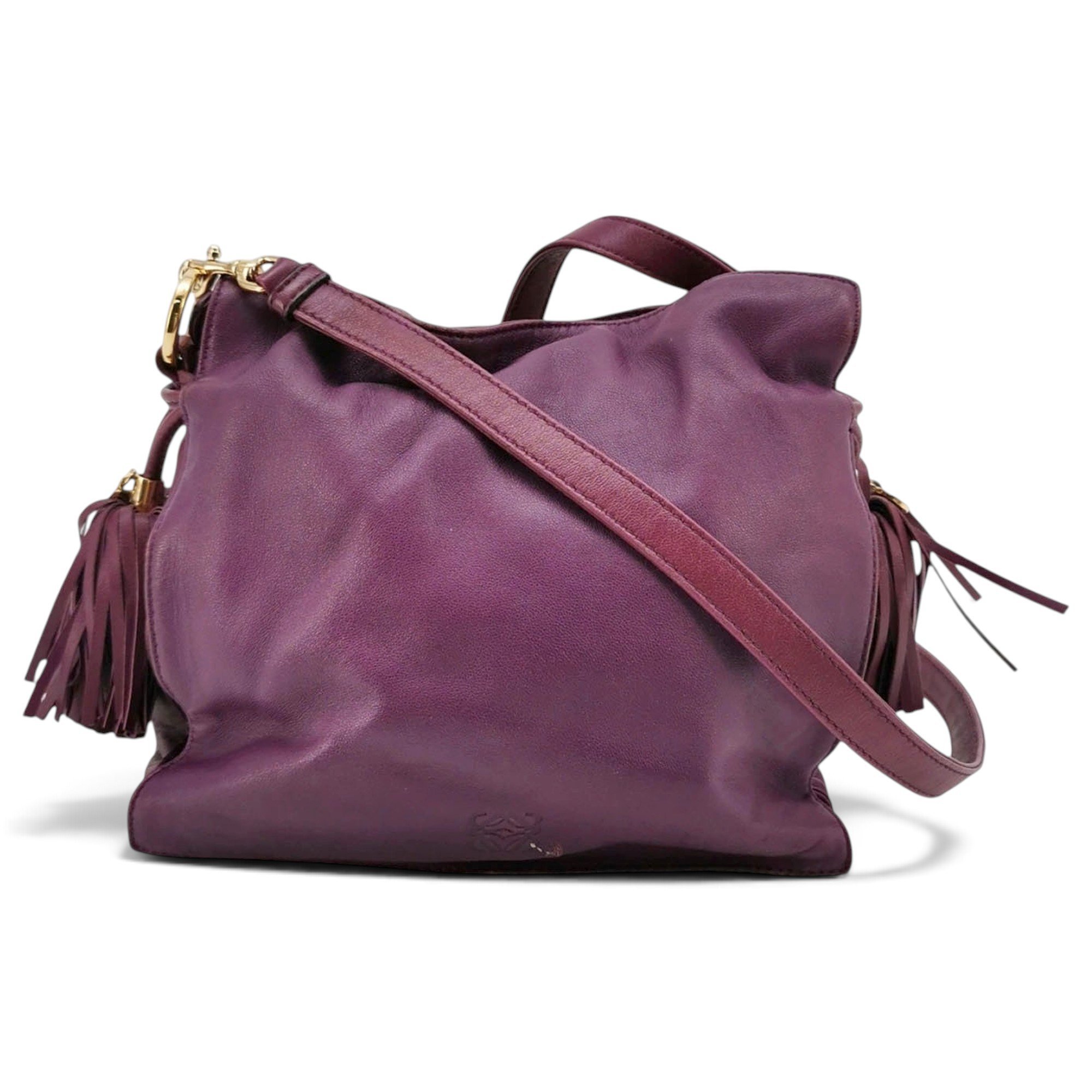 Flamenco leather handbag