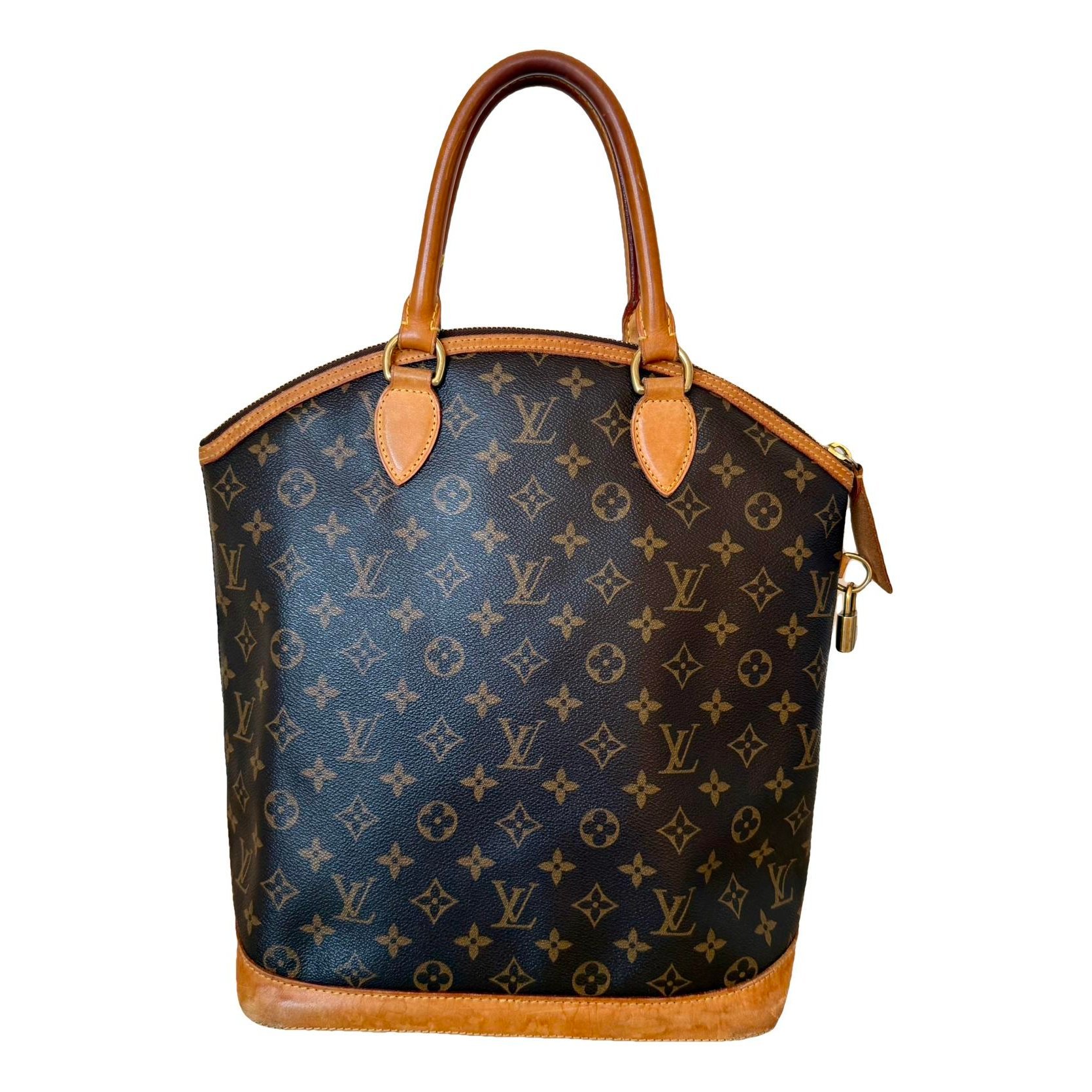 Lockit Vertical cloth handbag