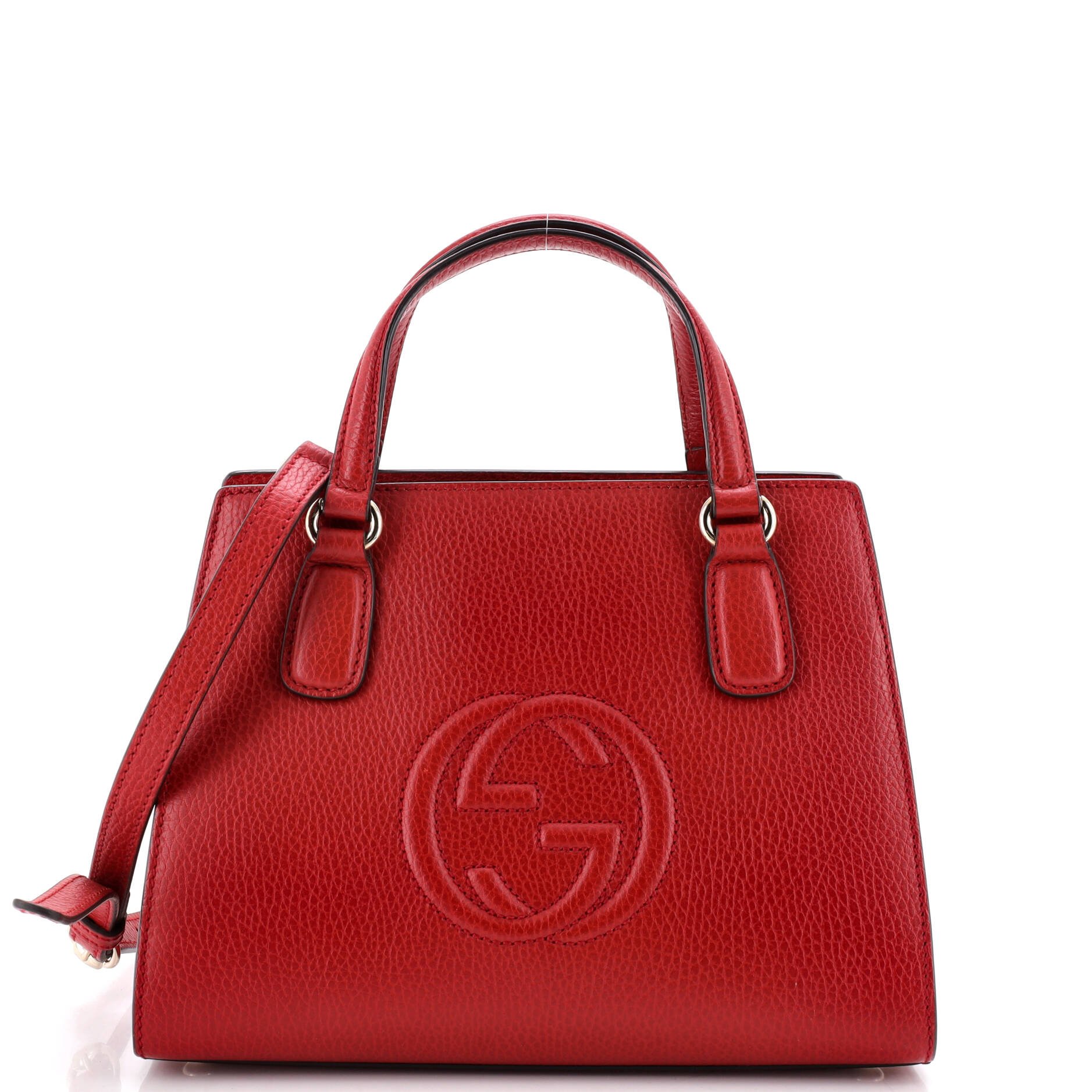 Soho Convertible Top Handle Satchel Leather Small