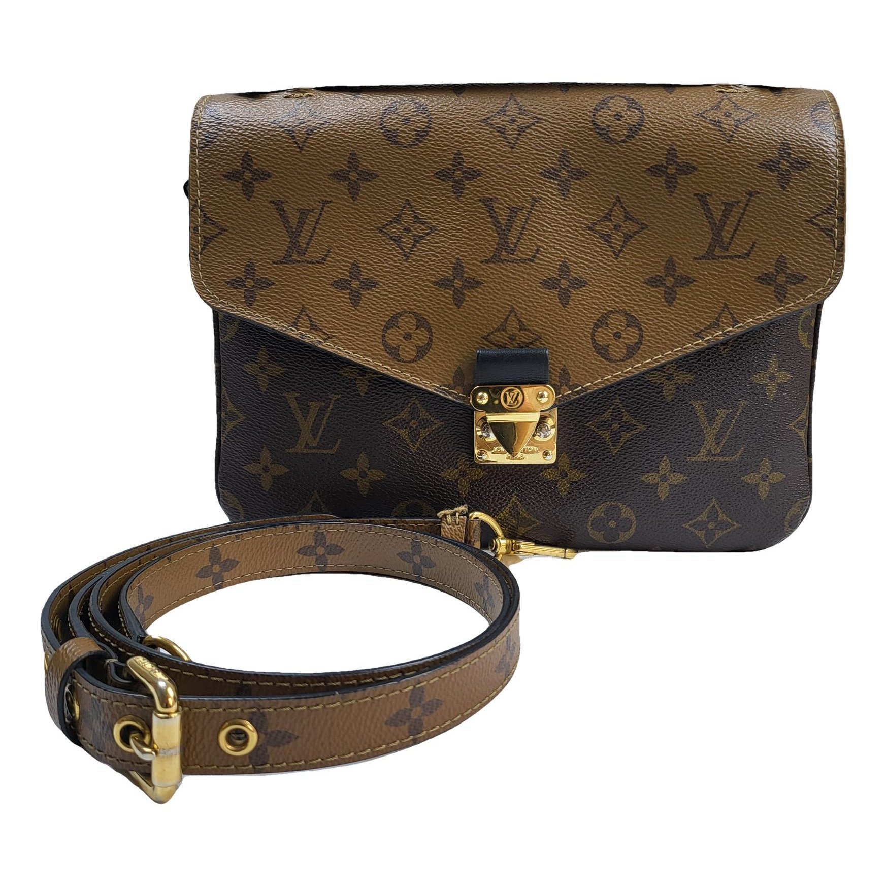 Metis leather handbag
