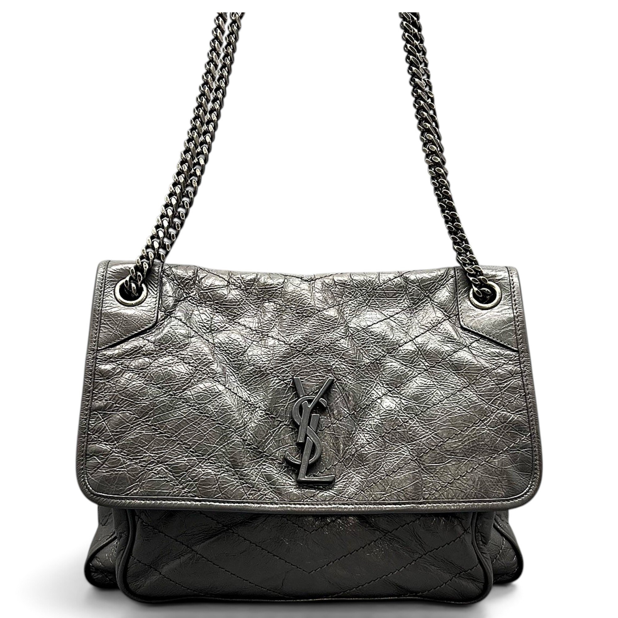 Niki leather crossbody bag