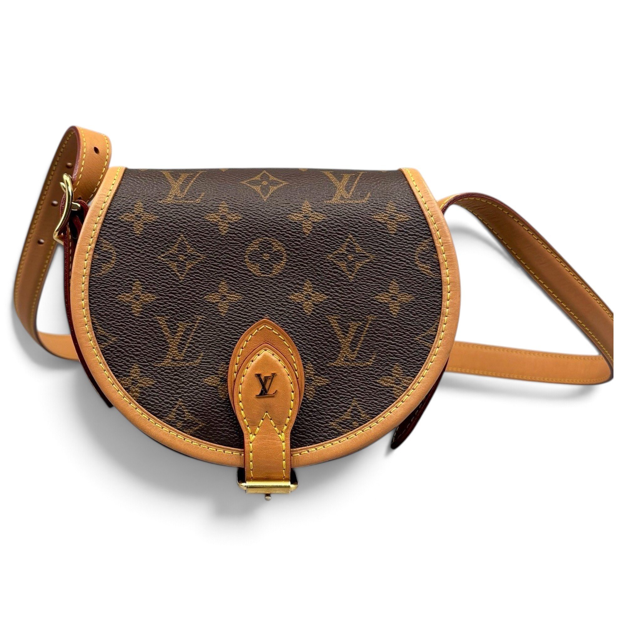 Tambourin leather handbag