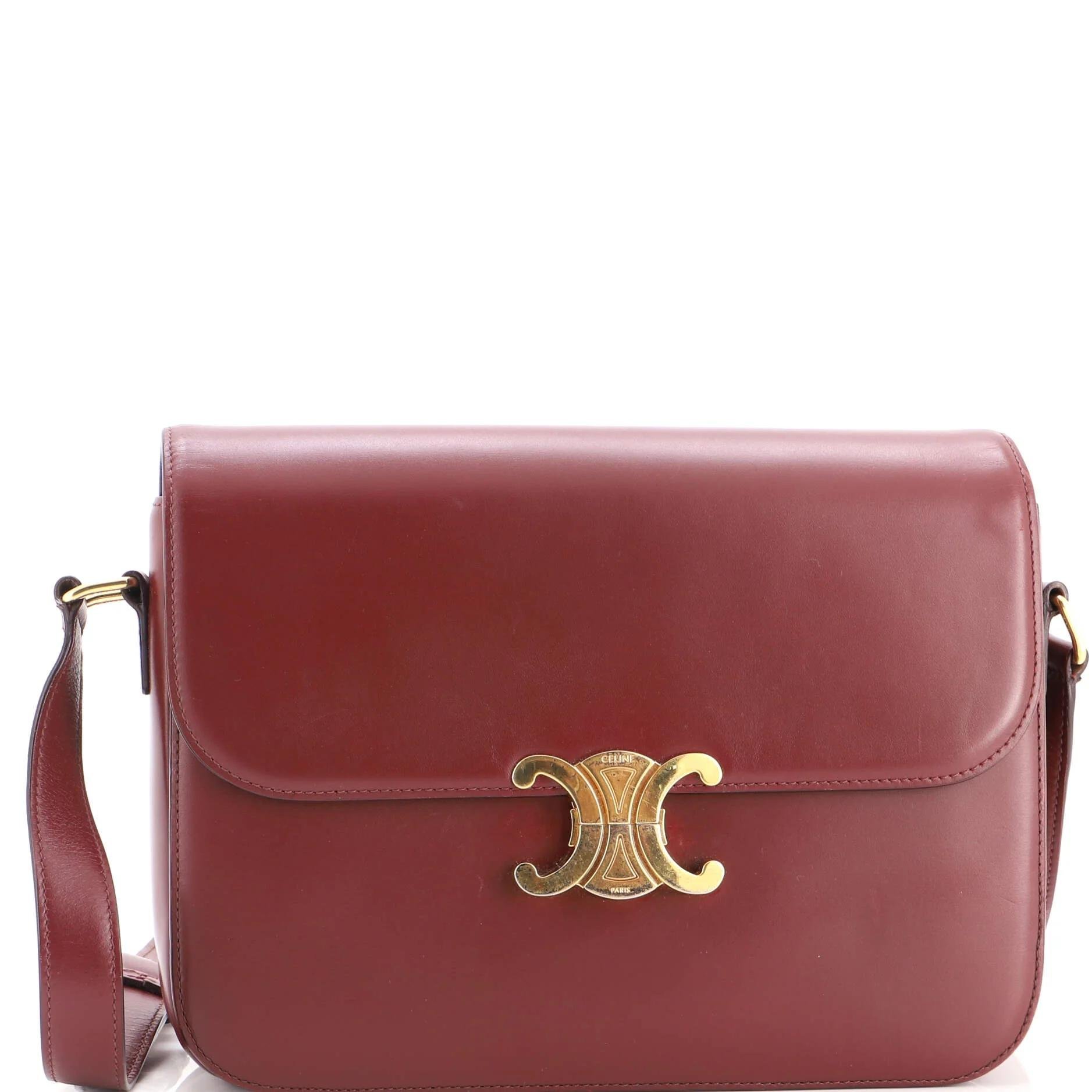Leather crossbody bag