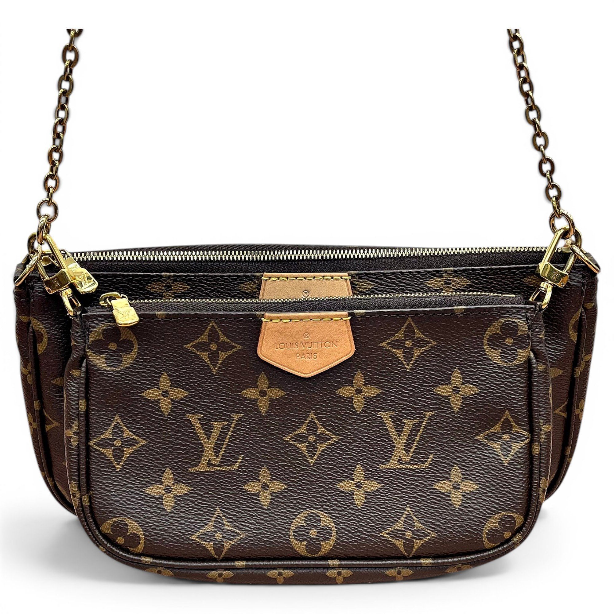 Multi Pochette Accessoires leather handbag