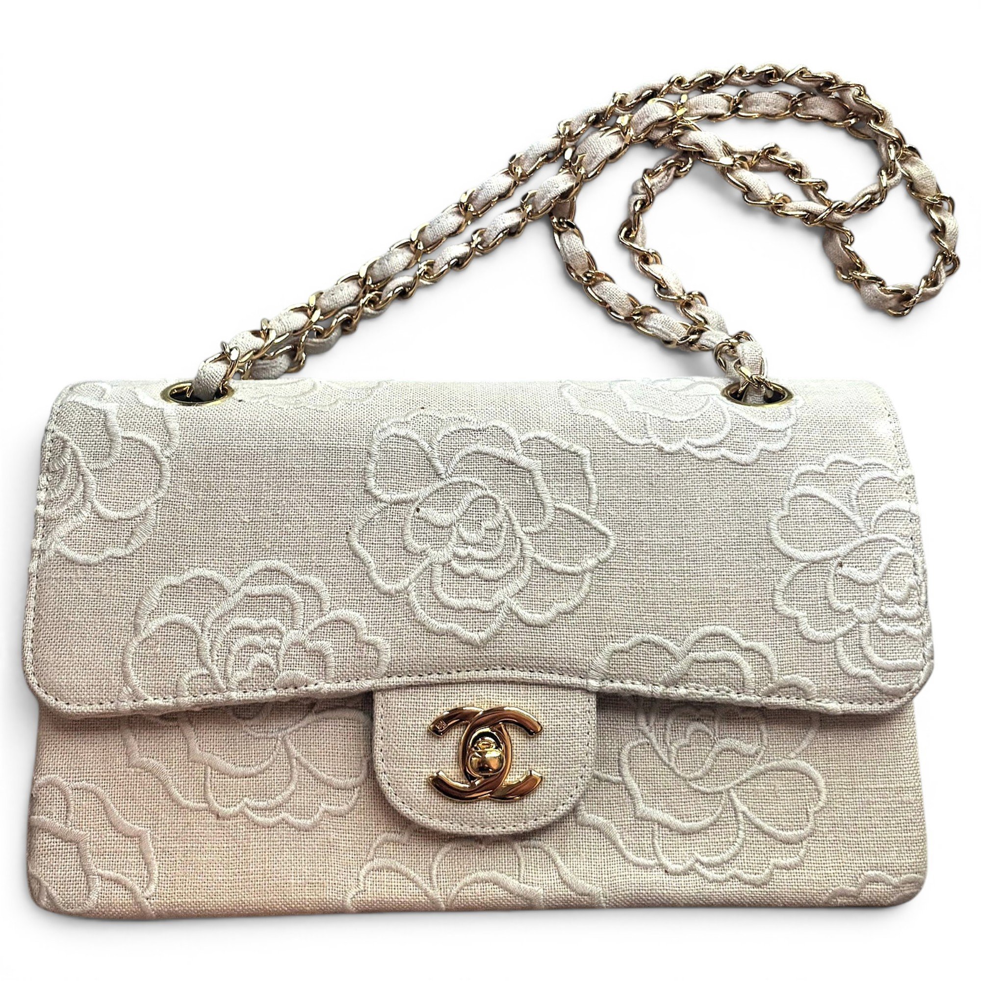 Timeless/Classique linen handbag