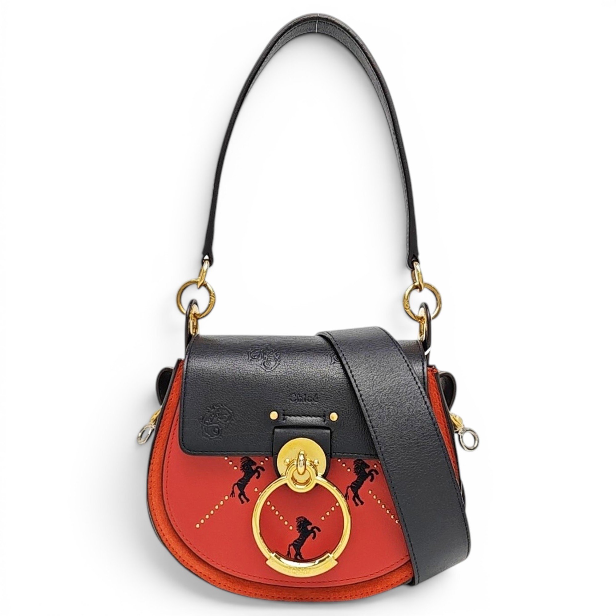 Tess leather handbag