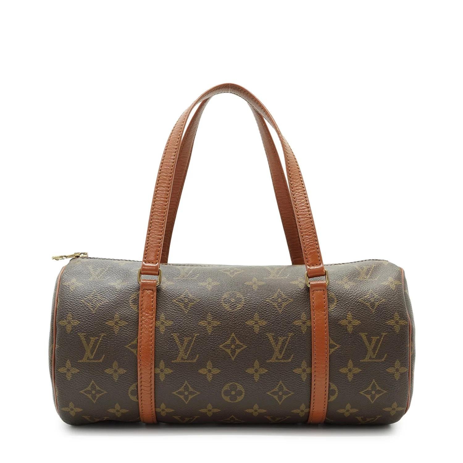 Papillon leather handbag