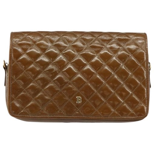 Patent leather handbag