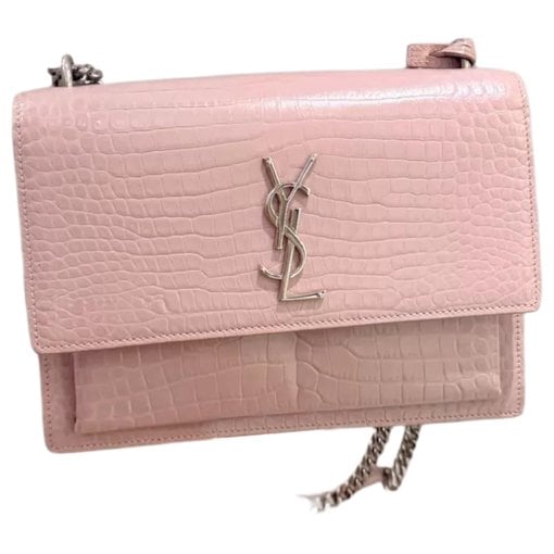 Sunset leather crossbody bag