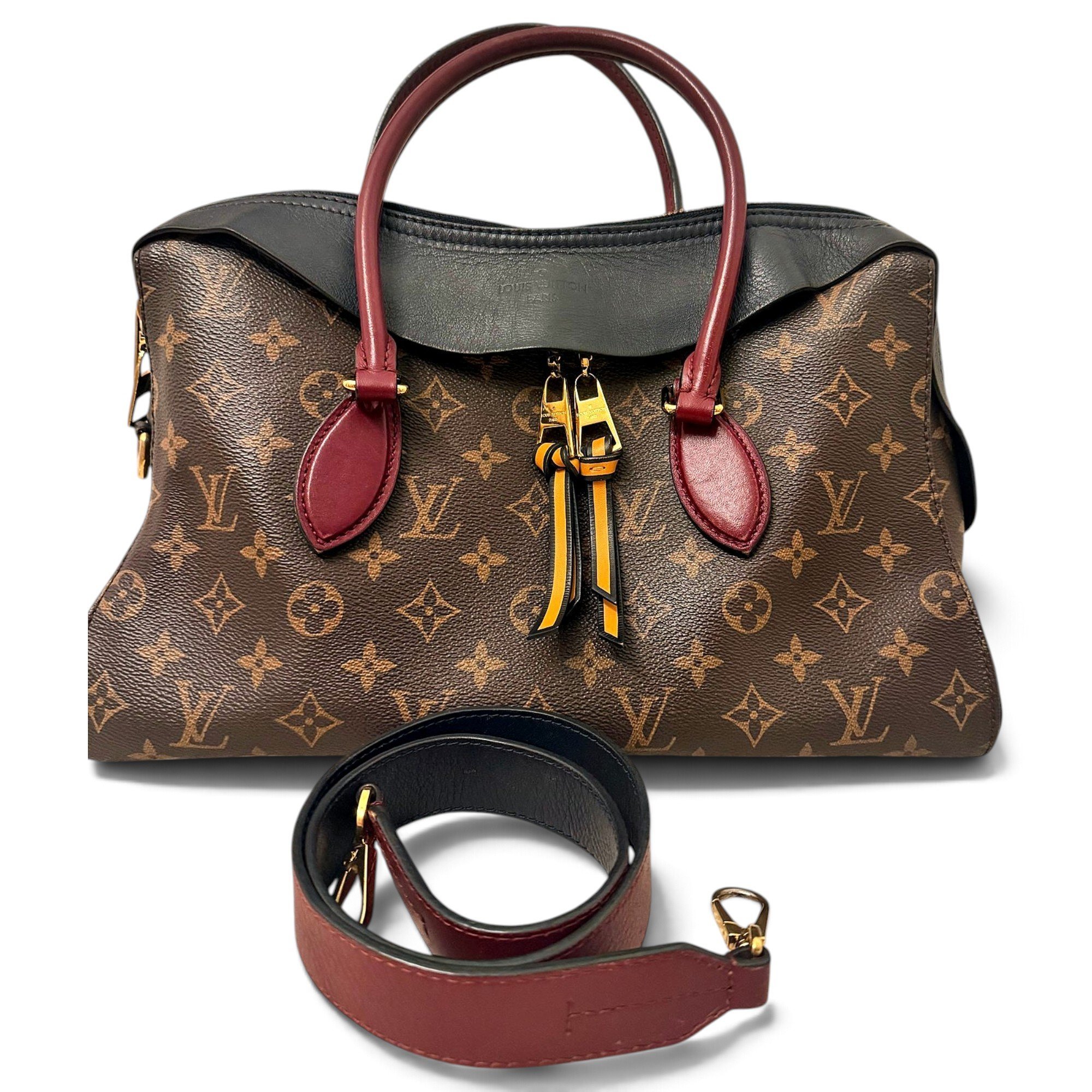 Tuileries leather handbag