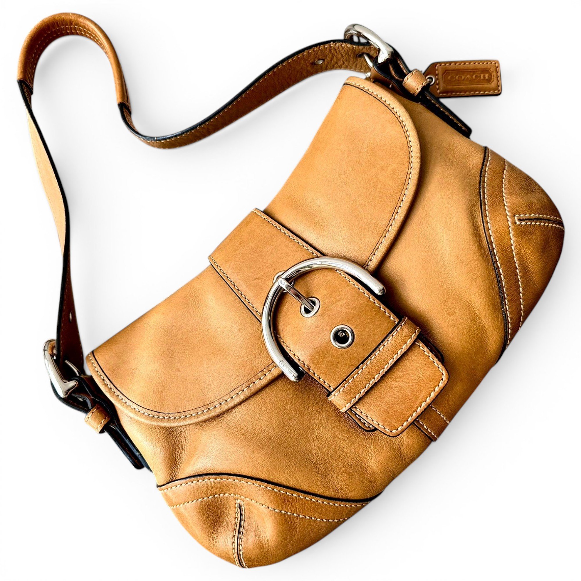 Leather handbag