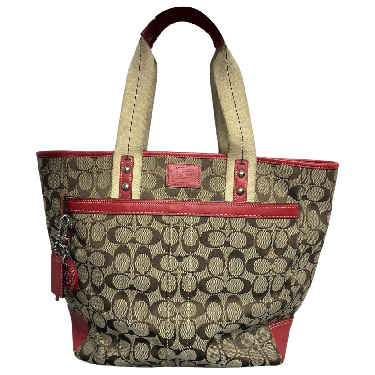 Coach CITY ZIP TOTE cloth tote