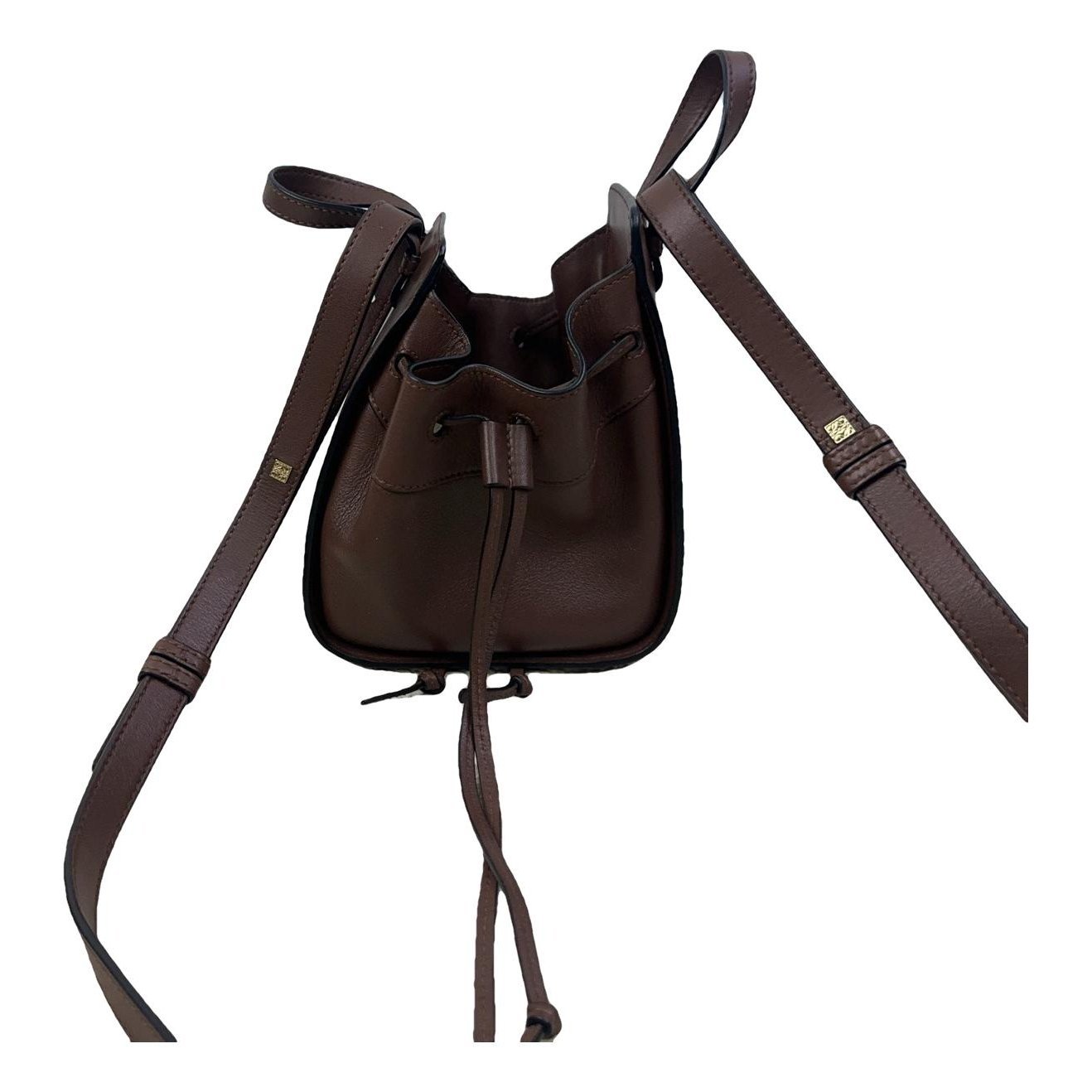 Hammock leather handbag