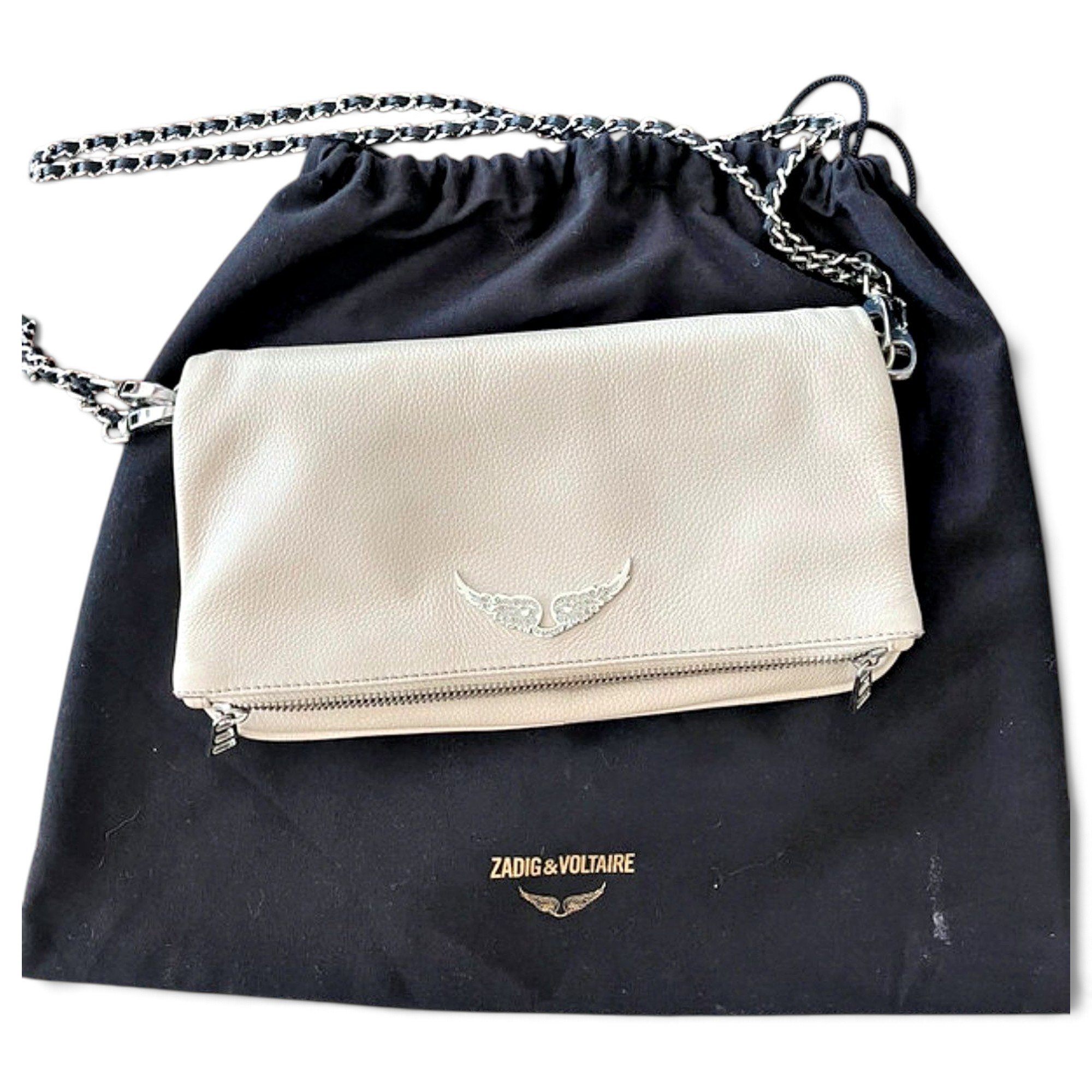 Rock leather handbag