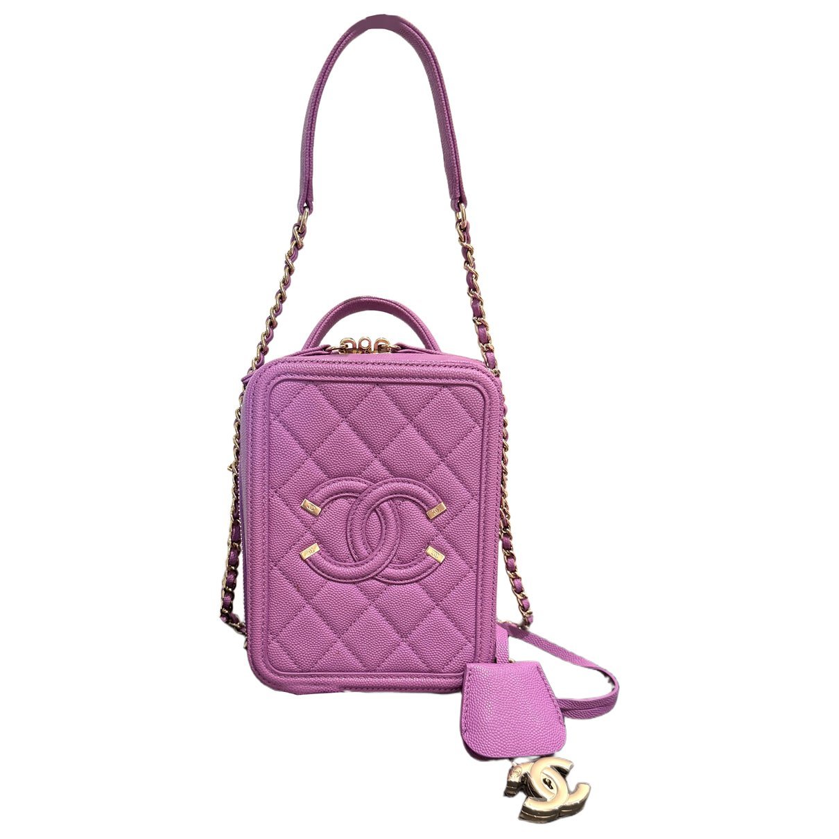 Chanel Vanity leather crossbody bag