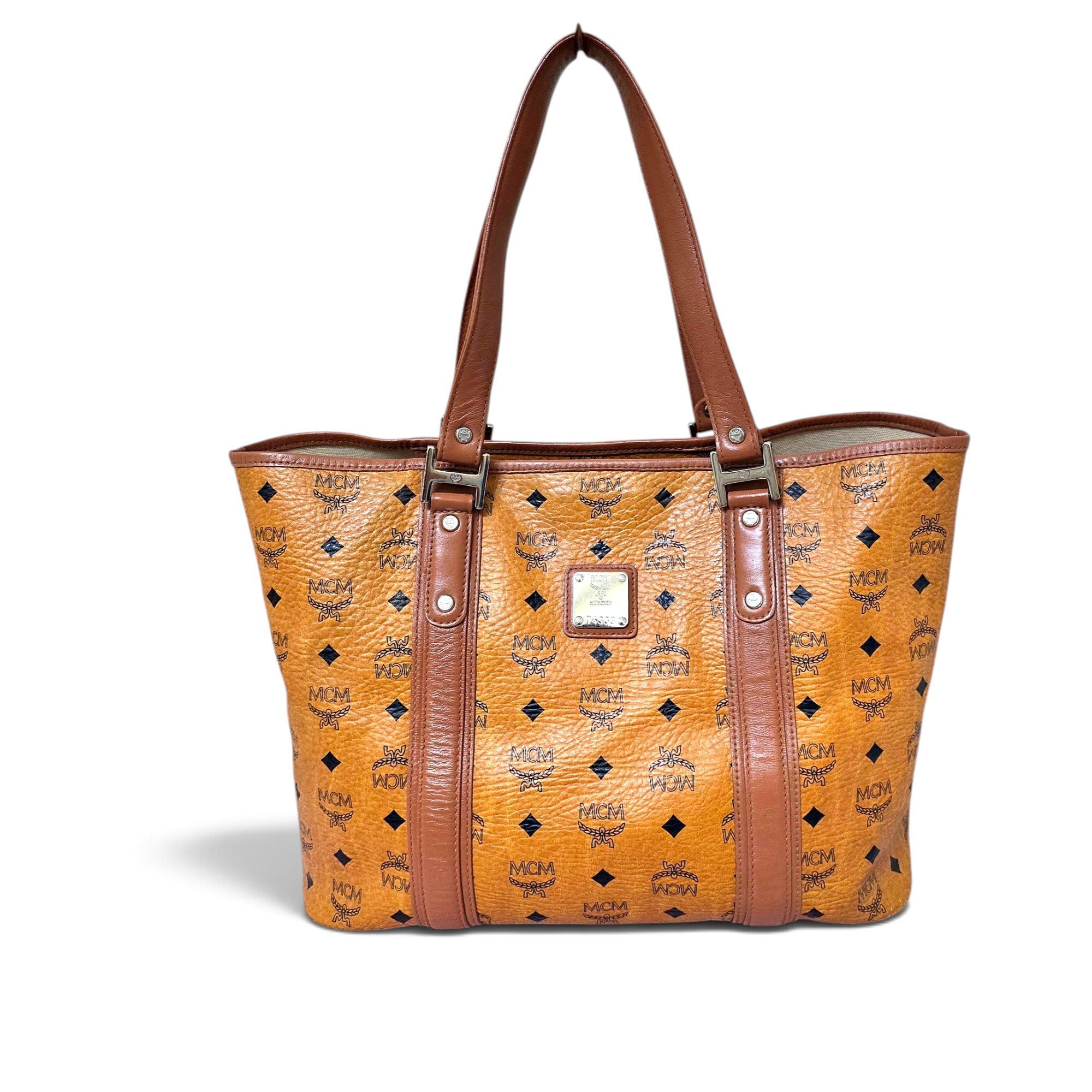 Leather tote