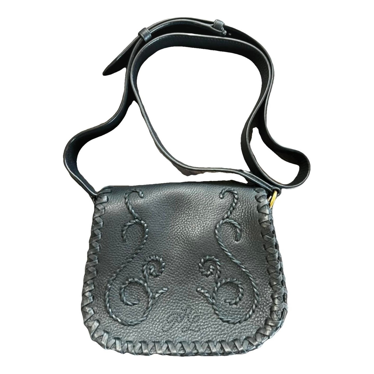Leather crossbody bag