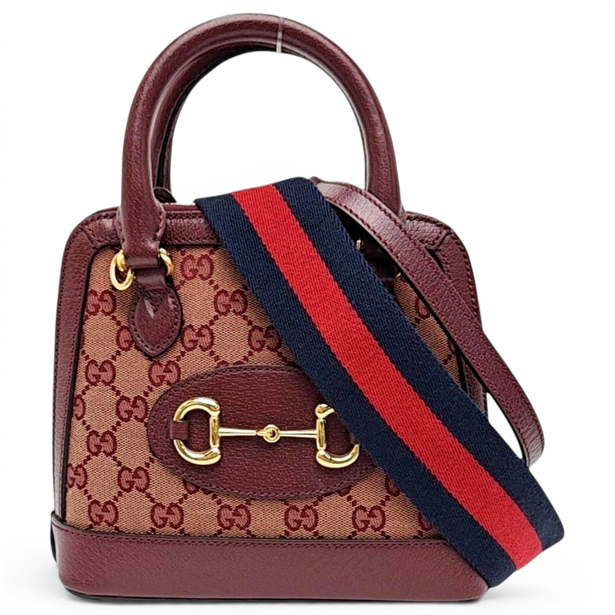Handle Horsebit 1955 cloth handbag