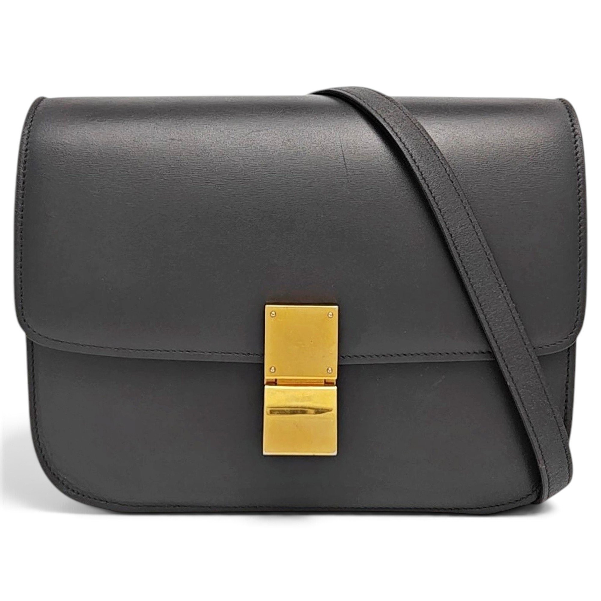 Leather handbag