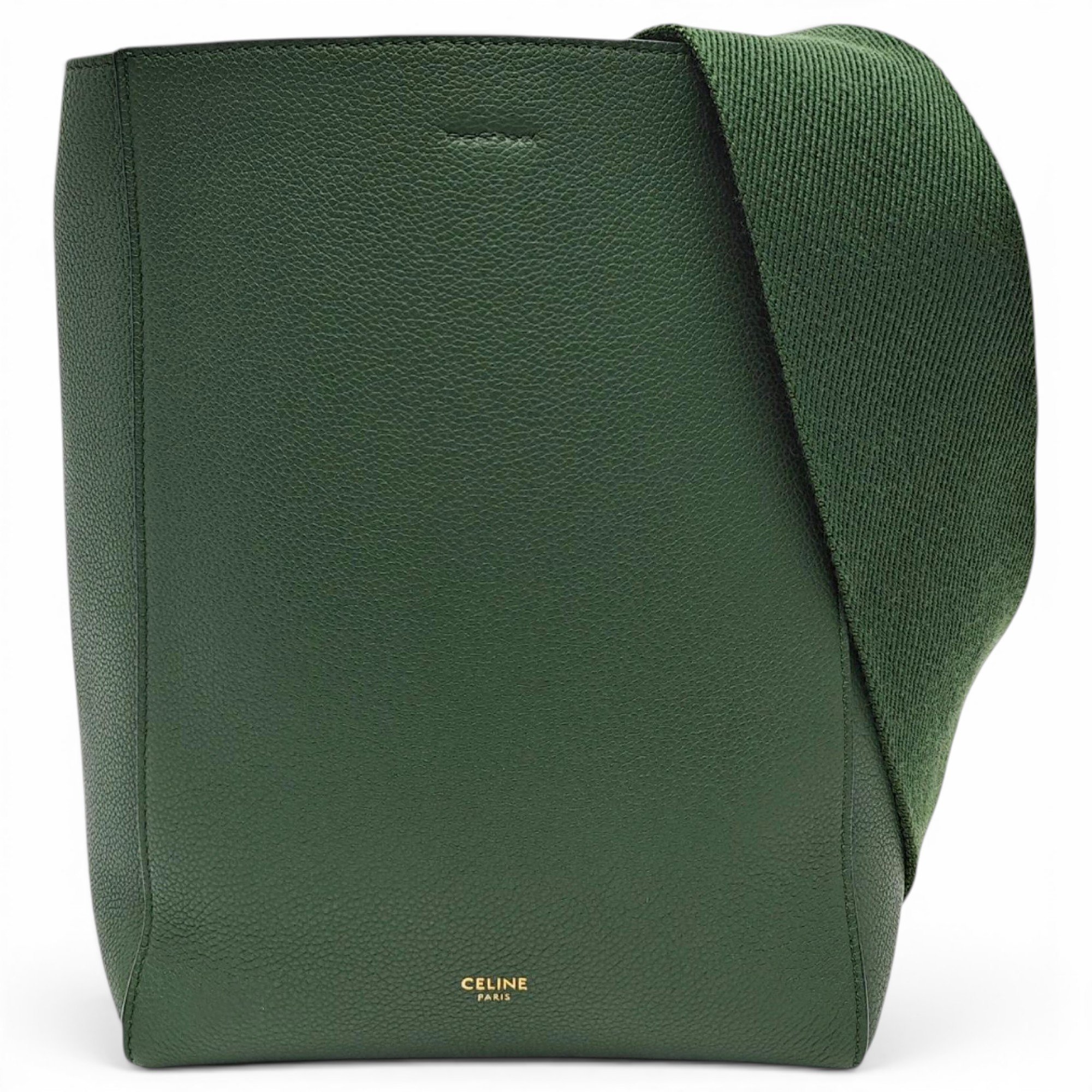 Seau Sangle leather handbag