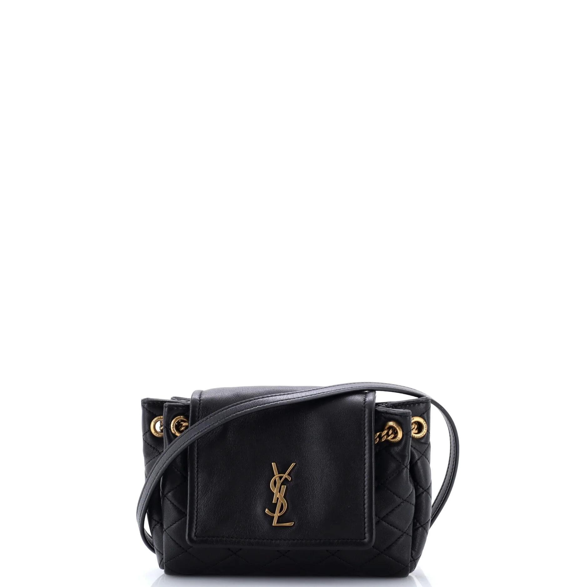 Leather crossbody bag