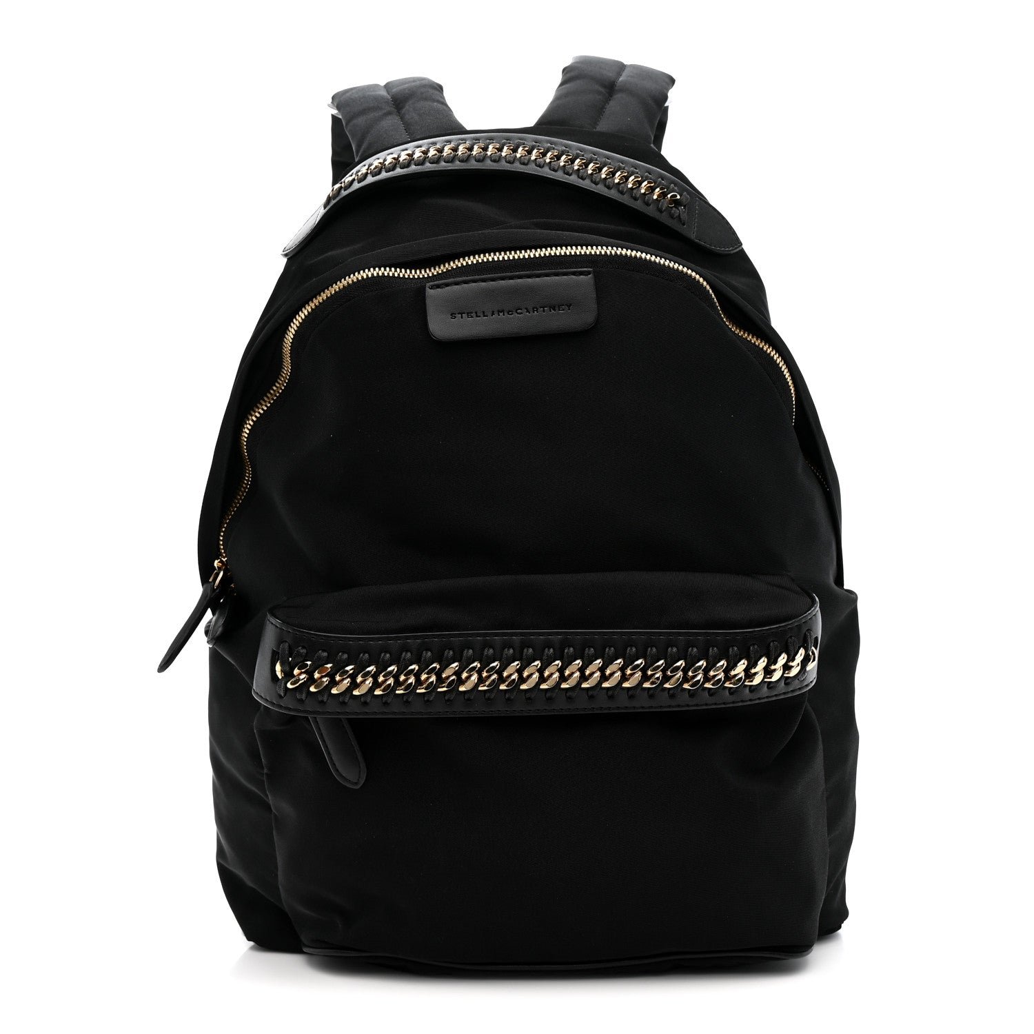 Stella McCartney Stella McCartney Nylon Eco Alter Nappa Mini Falabella GO Backpack Black