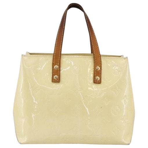 Reade patent leather handbag