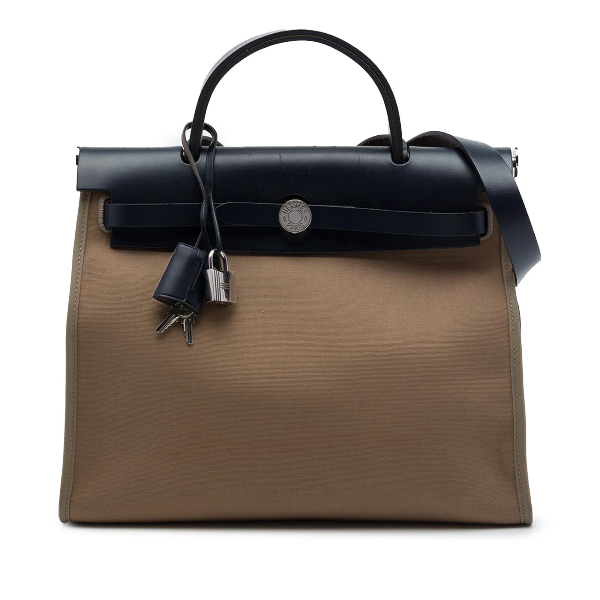 Herbag pony-style calfskin handbag