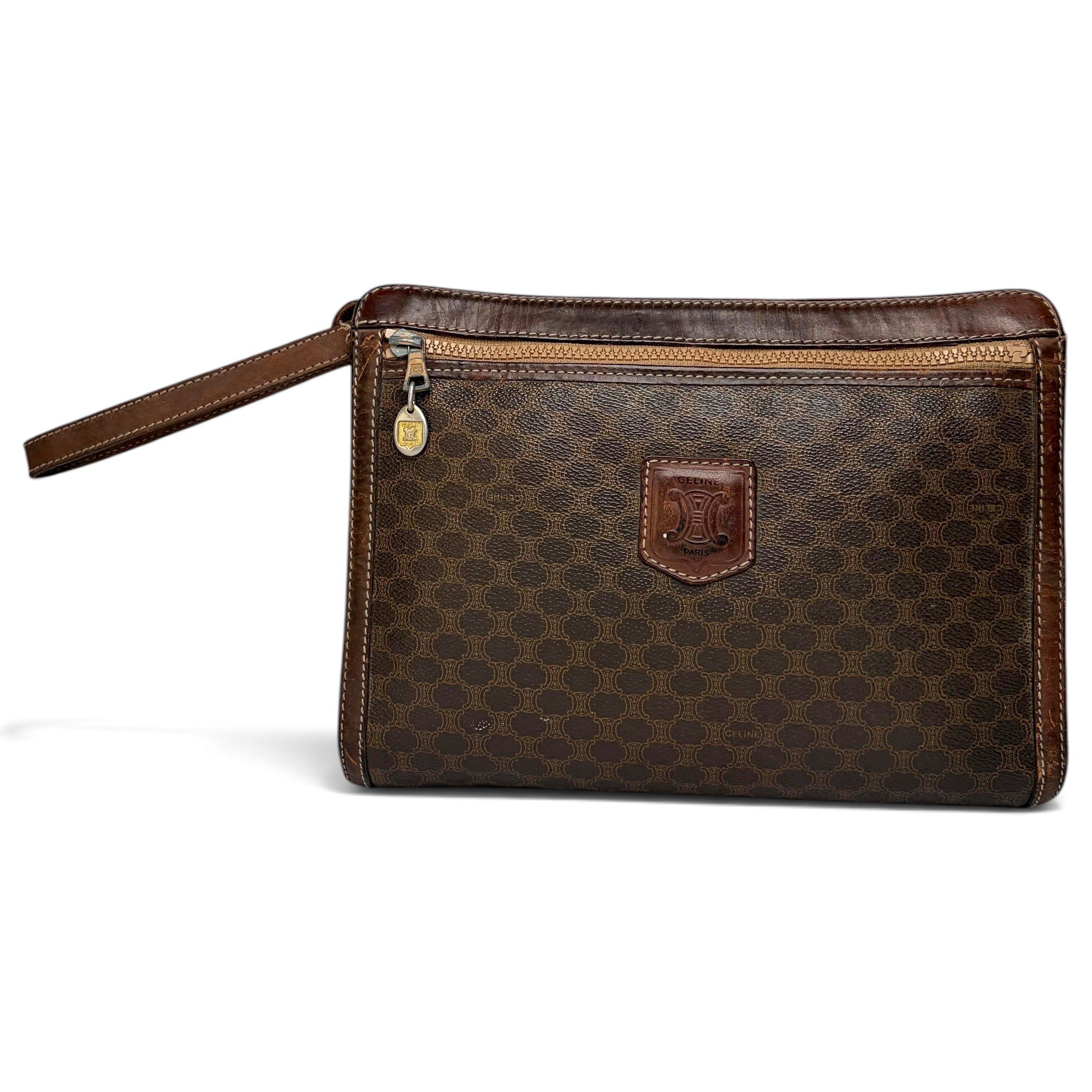 Triomphe cloth mini bag