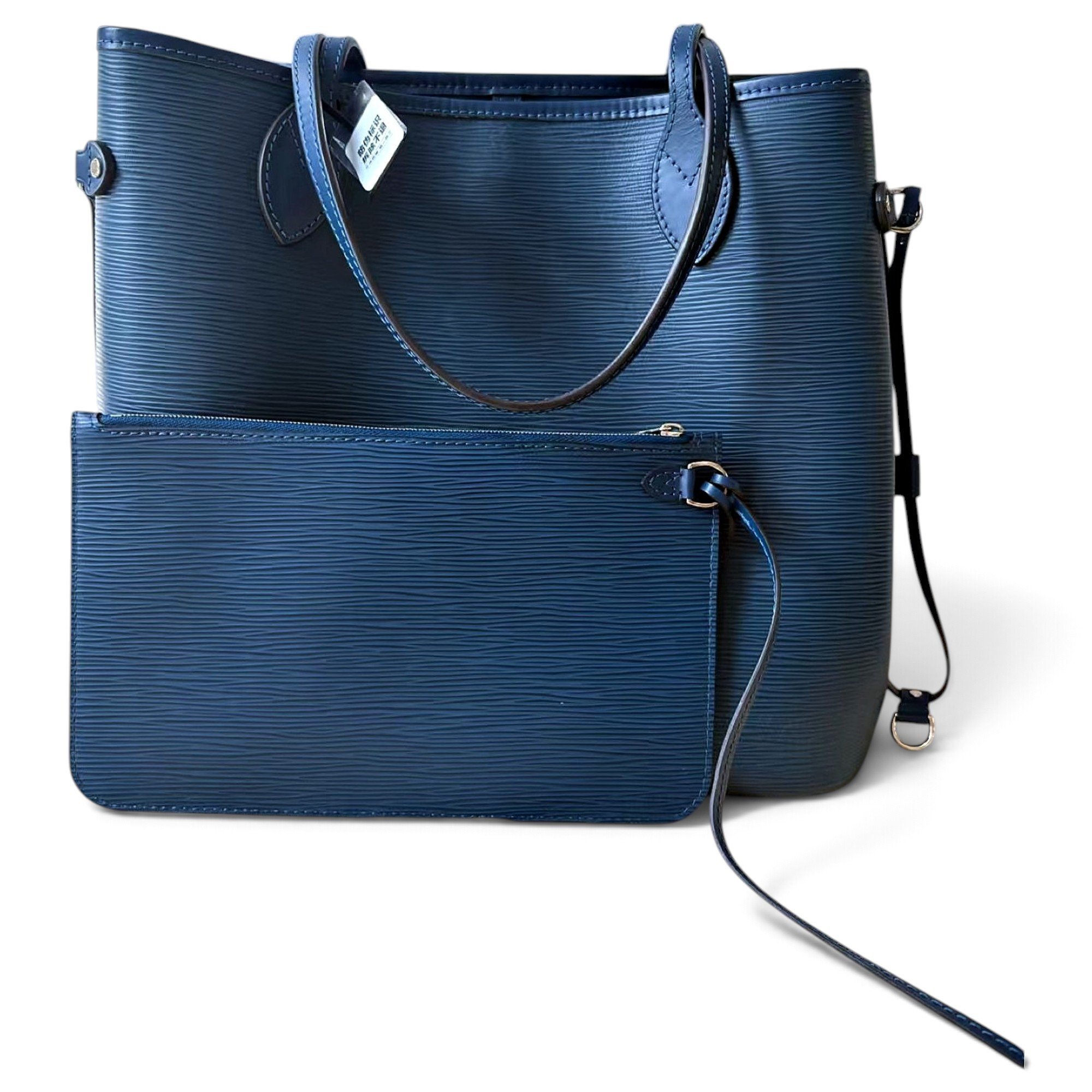 Neverfull leather tote