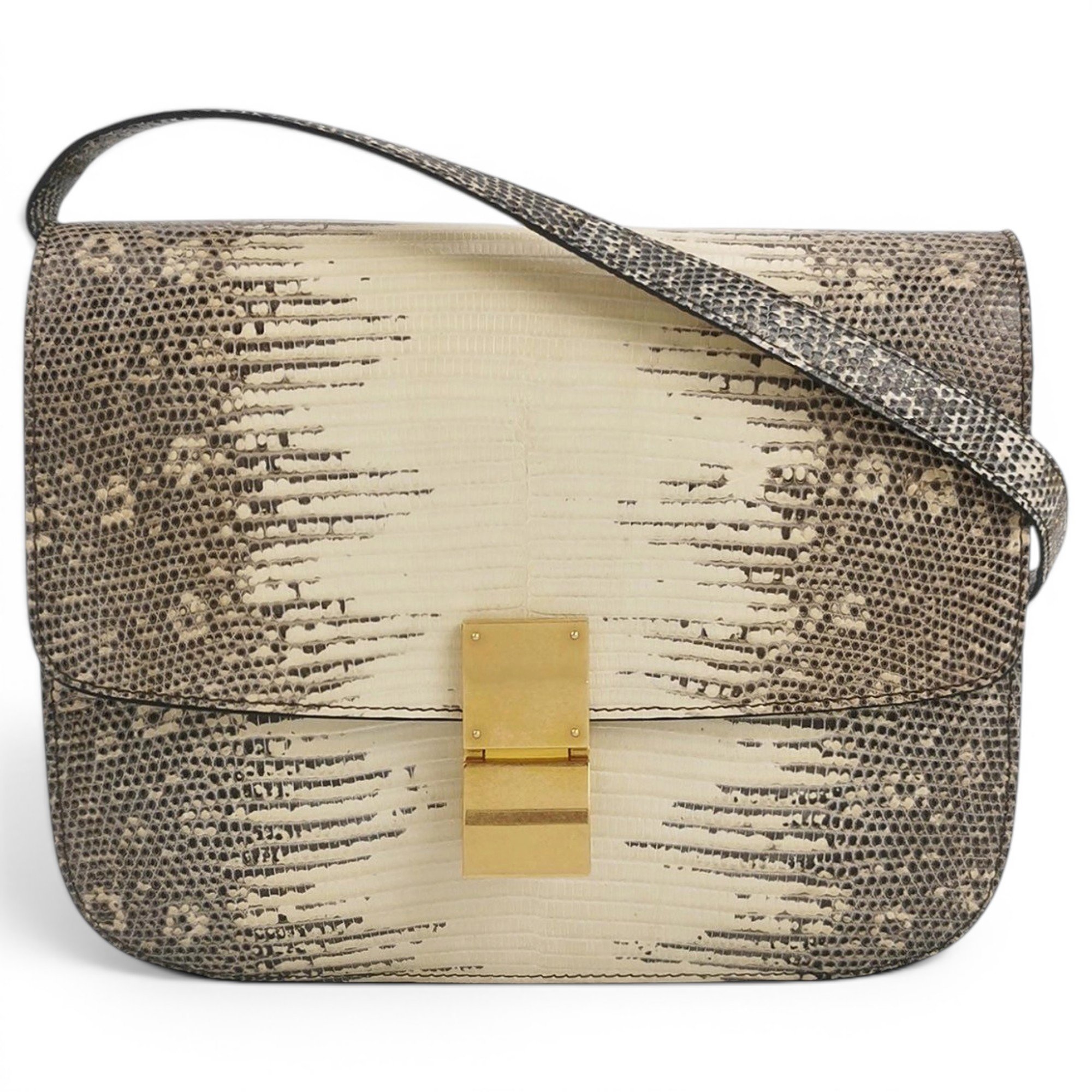 Classic leather crossbody bag